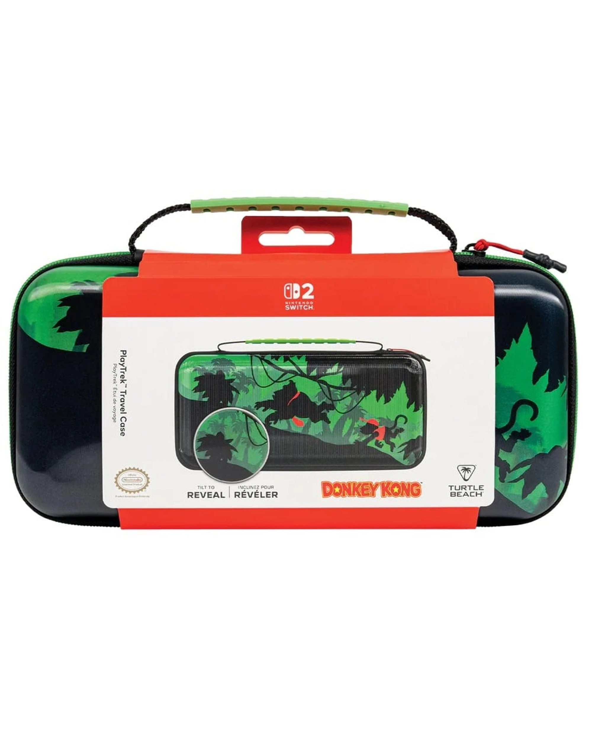 6 Turtle Beach PlayTrek Travel Case for Nintendo Switch 2 - Donkey Kong - Multi, 6 of 6