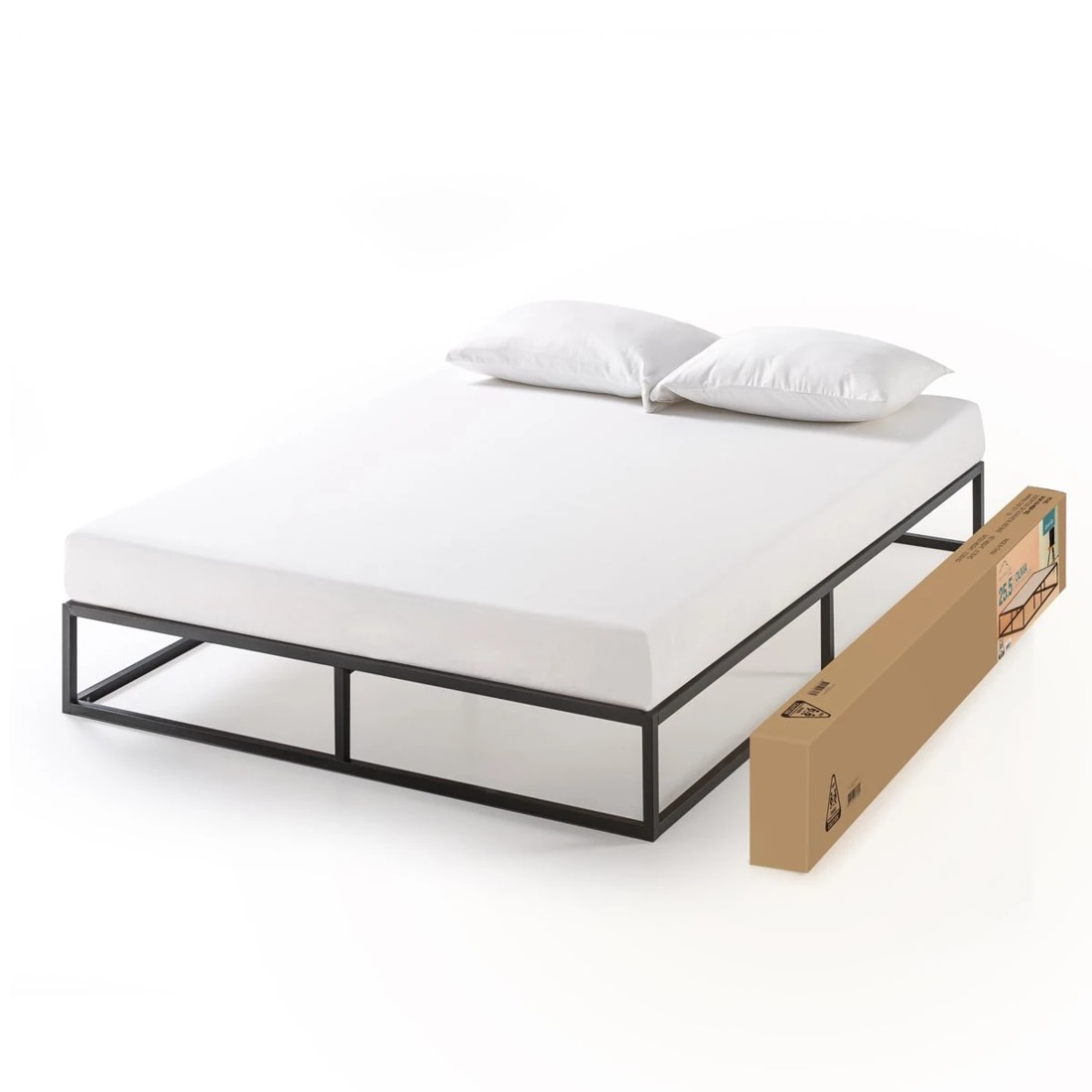 9 Double Bed Olivia Metal Bed Base, 9 of 10