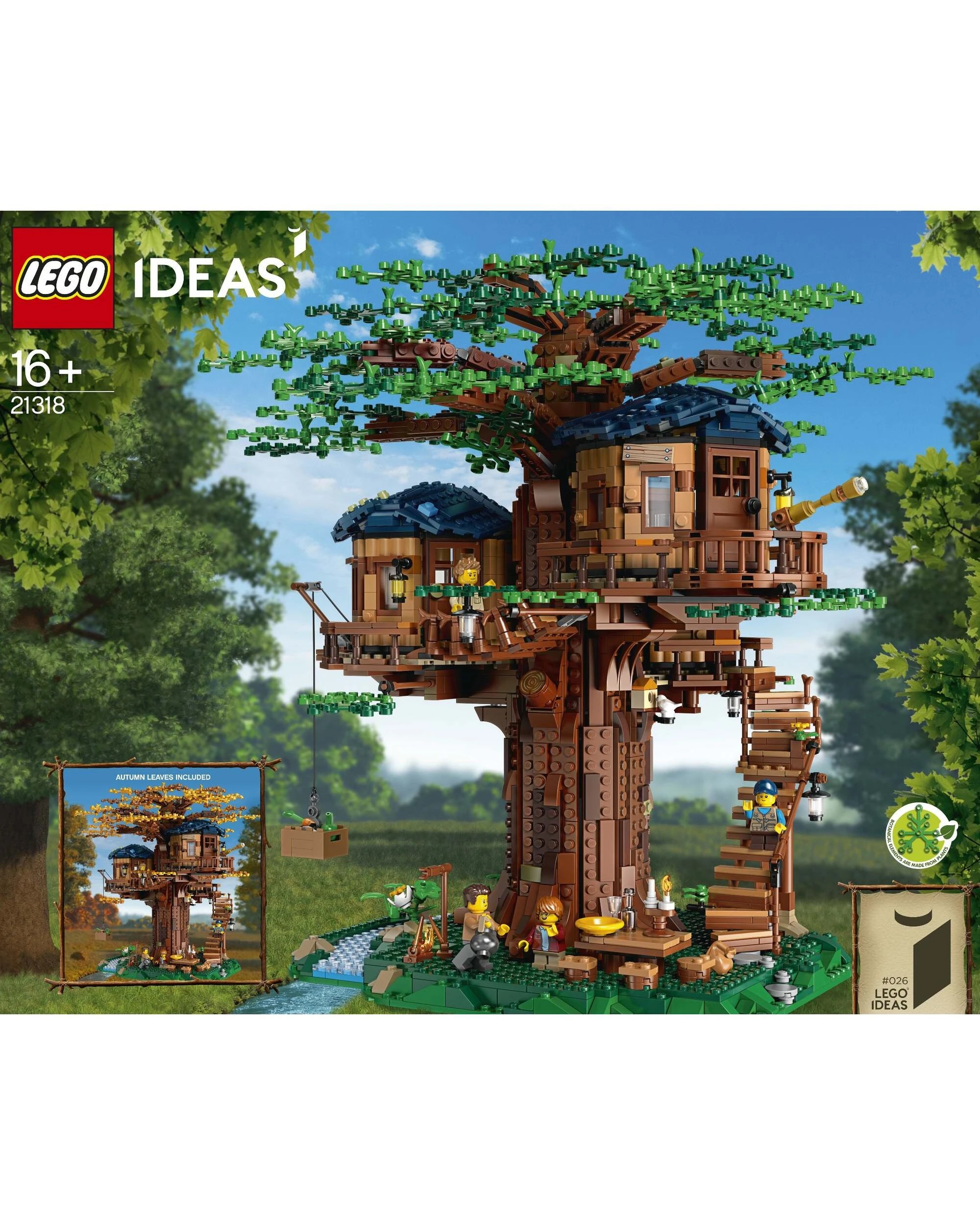 1 LEGO 21318 Tree House: Buildable Playset with Family Minifigures, 1 of 5