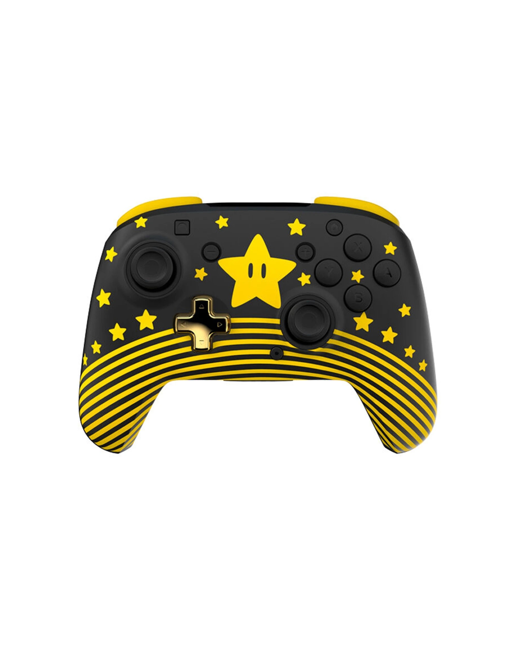 1 Turtle Beach Rematch Nintendo Switch Wireless Controller Super Mario Star - Black, 1 of 8