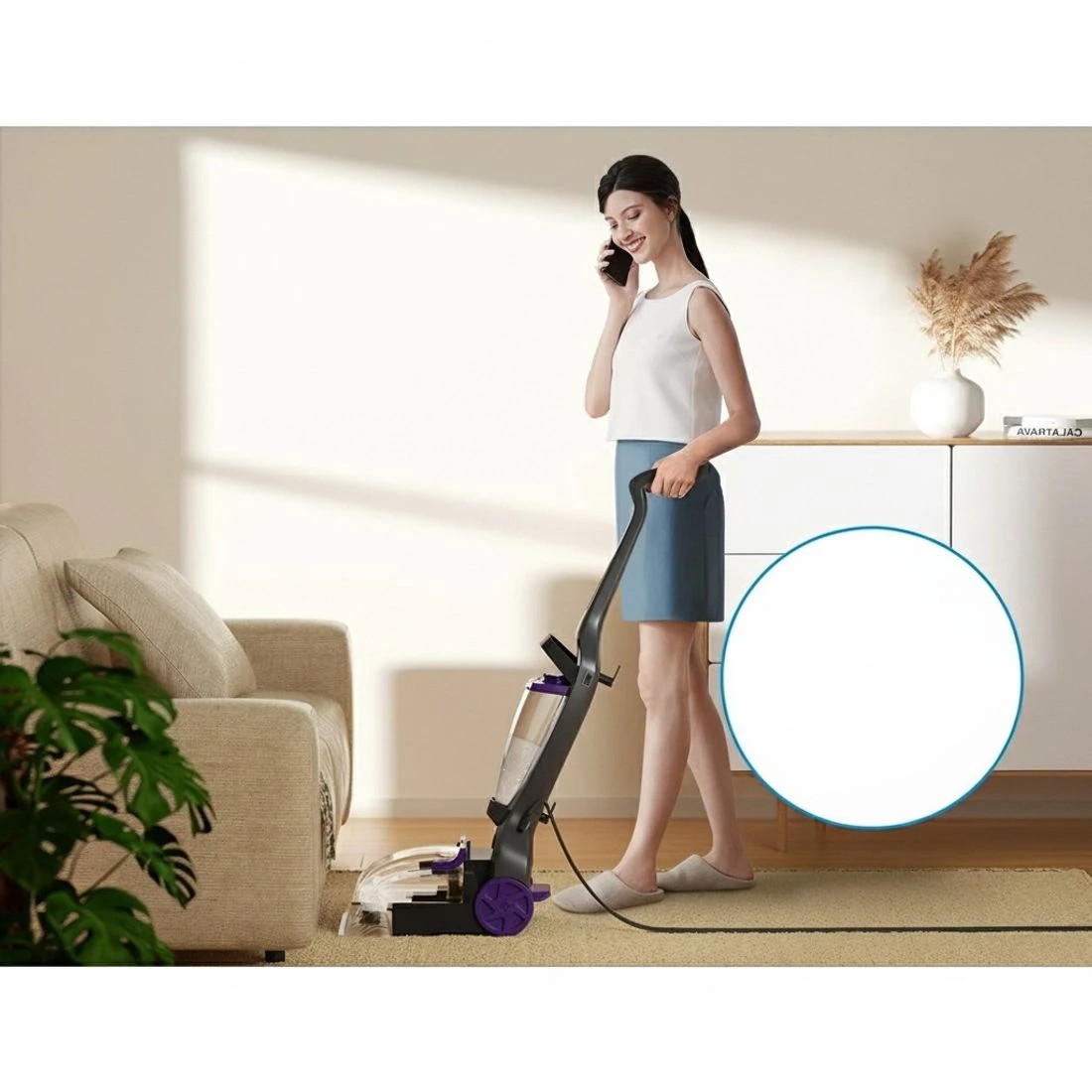 3 Devanti Carpet Washer Handheld Vacuum Cleaner 800W - Multi, 3 of 5