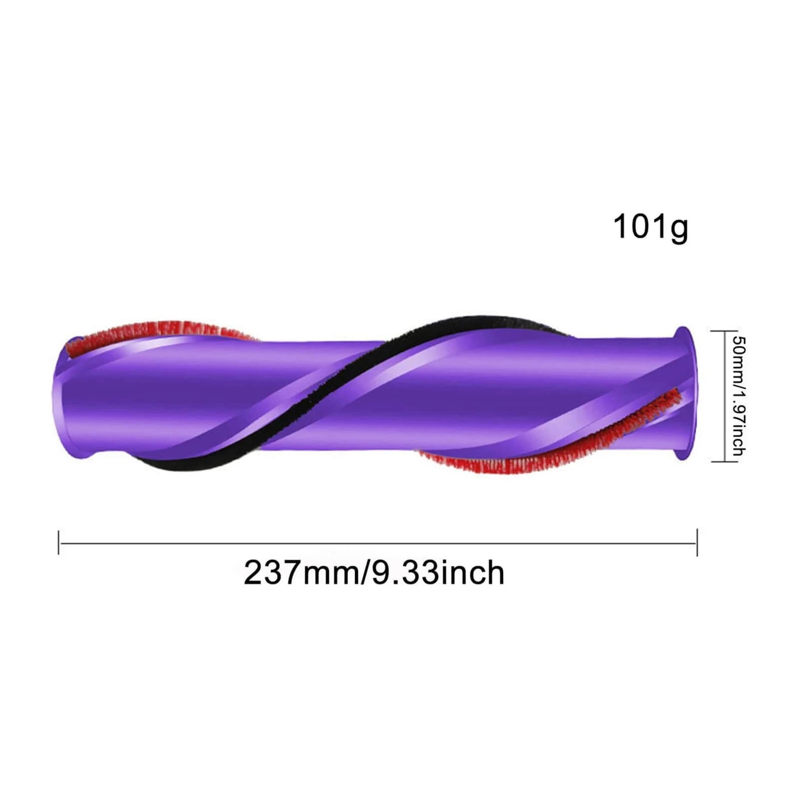 3 Hygieia Roller Brush For Dyson V10 Sv12 Vacuum Cleaners - Purple, 3 of 3