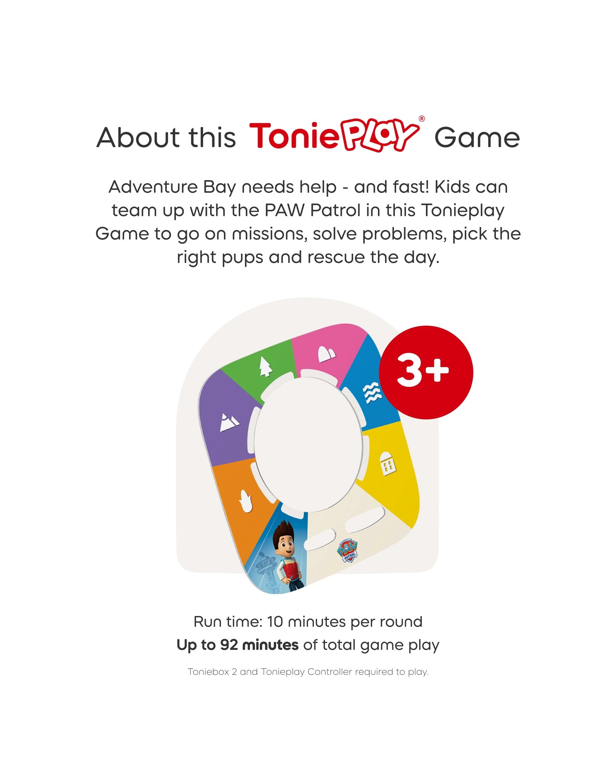 6 Tonies - Paw Patrol Toniebox 2 Full Play Set - Moon Grey
 - Multi, 6 of 10