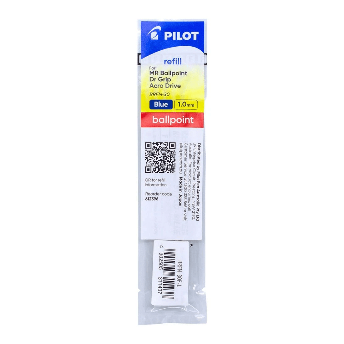 1 PILOT BRFN-30 Ballpoint Refill 1.0mm Blue, 1 of 6