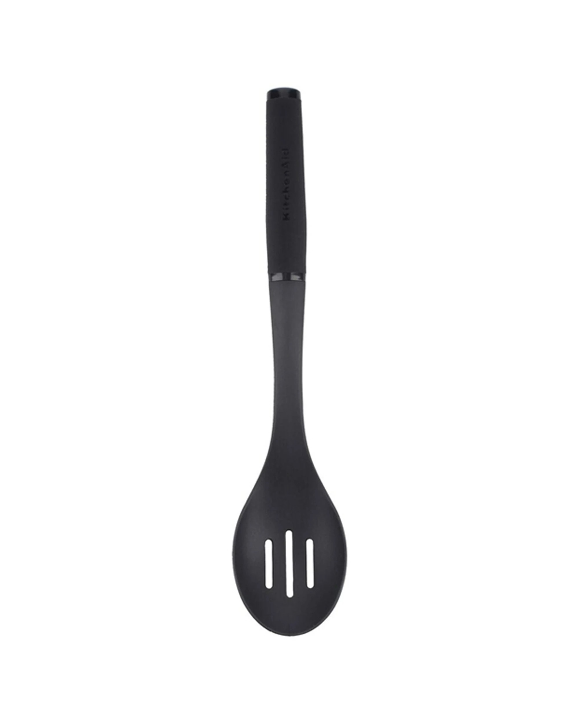1 KitchenAid Soft Touch Slotted Spoon Nylon Suitable For Non-Stick Cookware - Black, 1 of 1