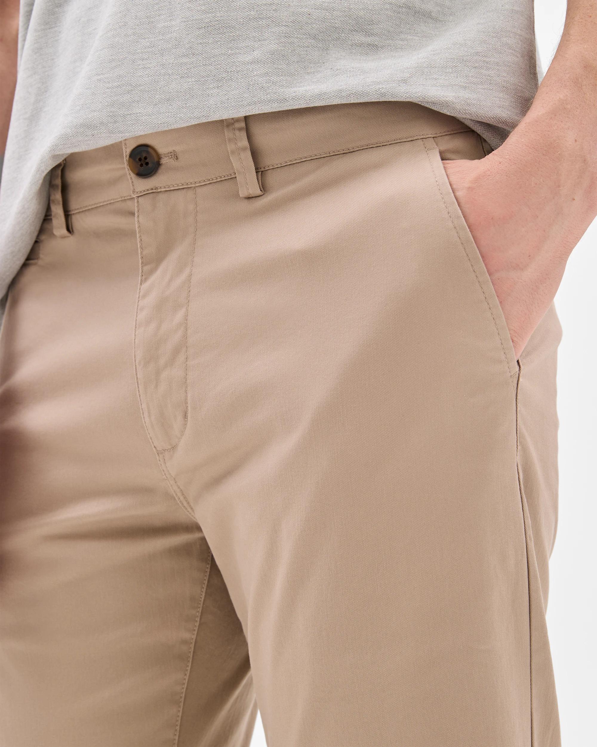 4 Target Man Australian Cotton Straight Chino Pants SAND, 4 of 5