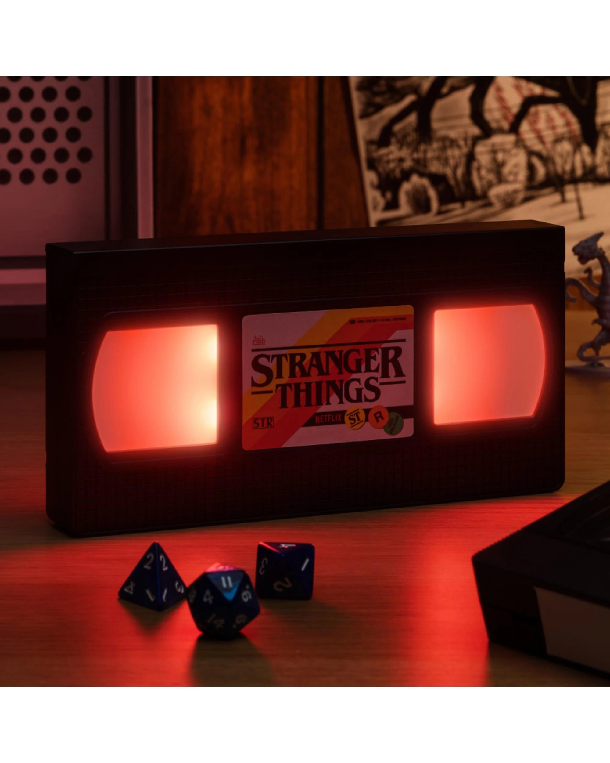 5 Paladone Stranger Things VHS Tape Logo Light, 5 of 5