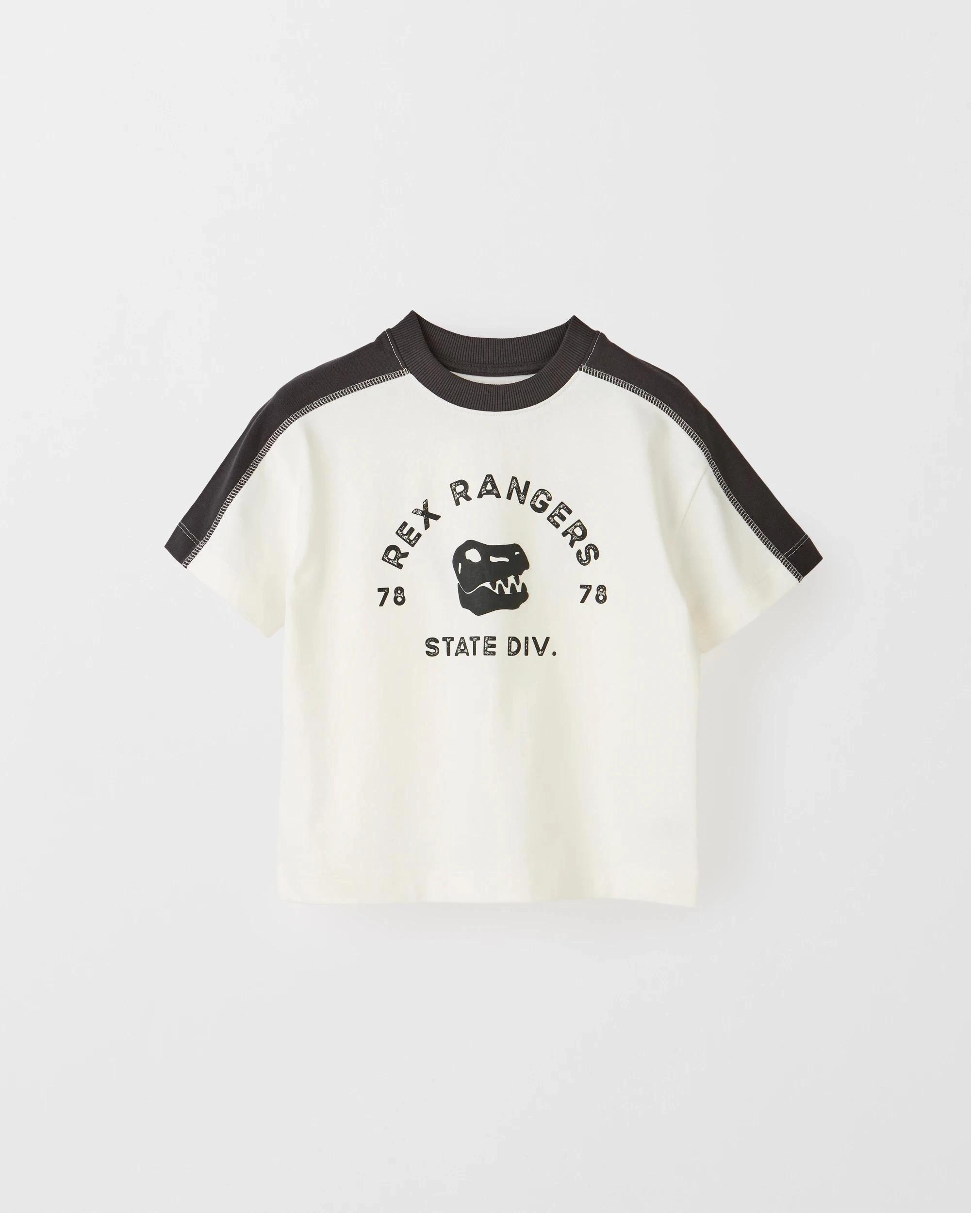 1 Target Australian Cotton Spliced Sport Oversized Mesh T-Shirt CREAM, 1 of 2