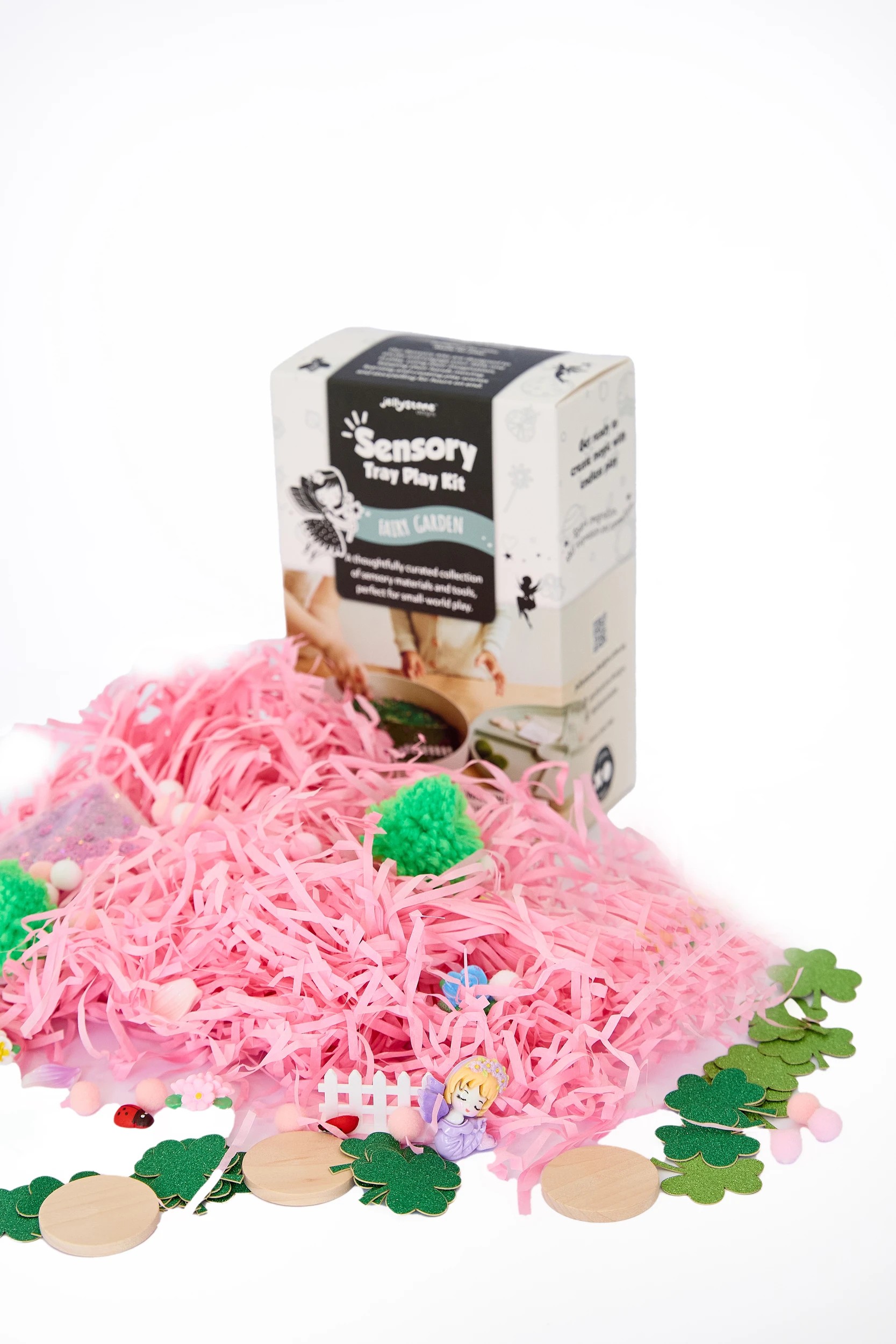 3 Jellystone Designs Kids Sensory Tray Play Kit Fairy Garden - Multi, 3 of 7