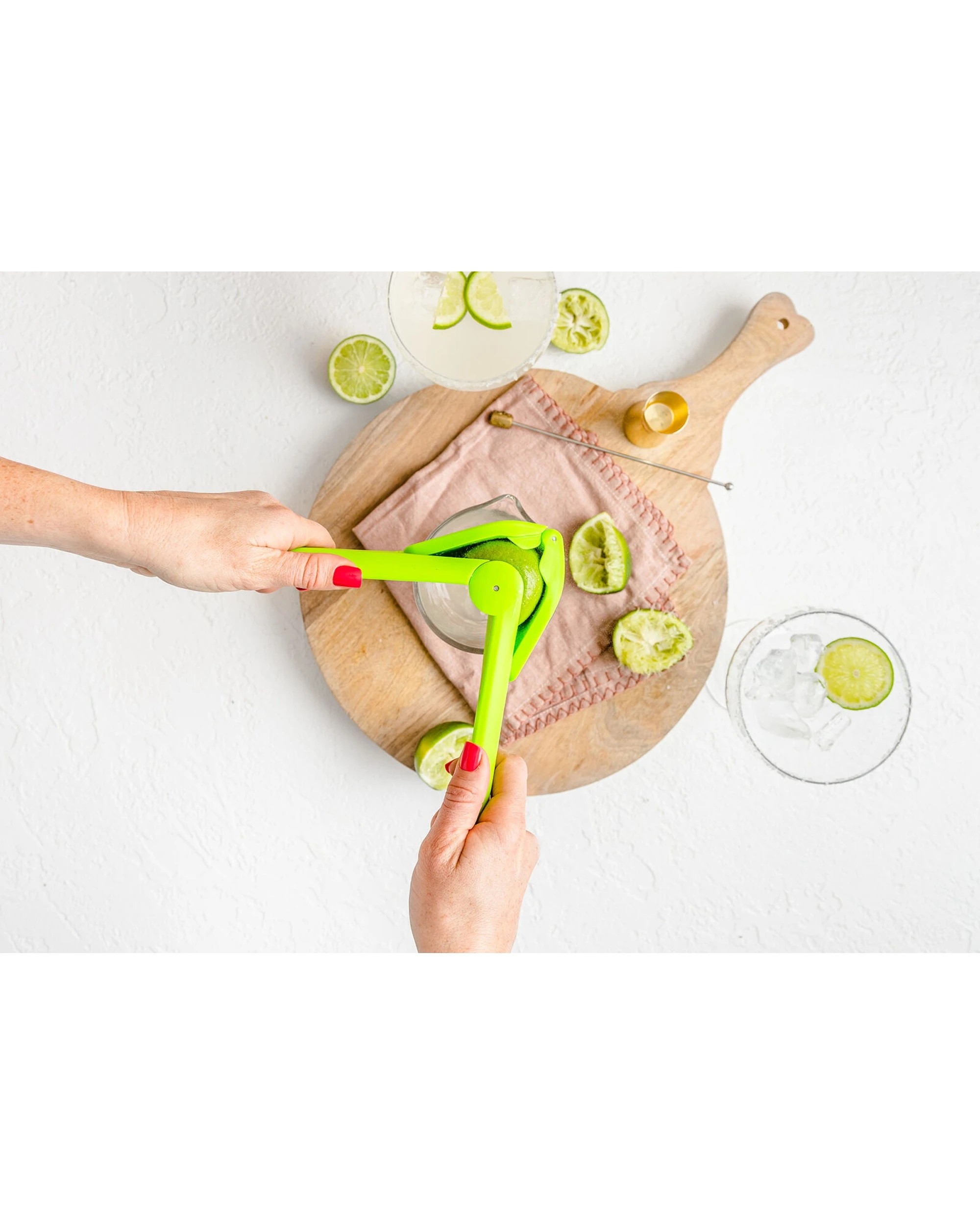 7 Dreamfarm Fluicer Fold Flat Easy Juicer  Lime, 7 of 8