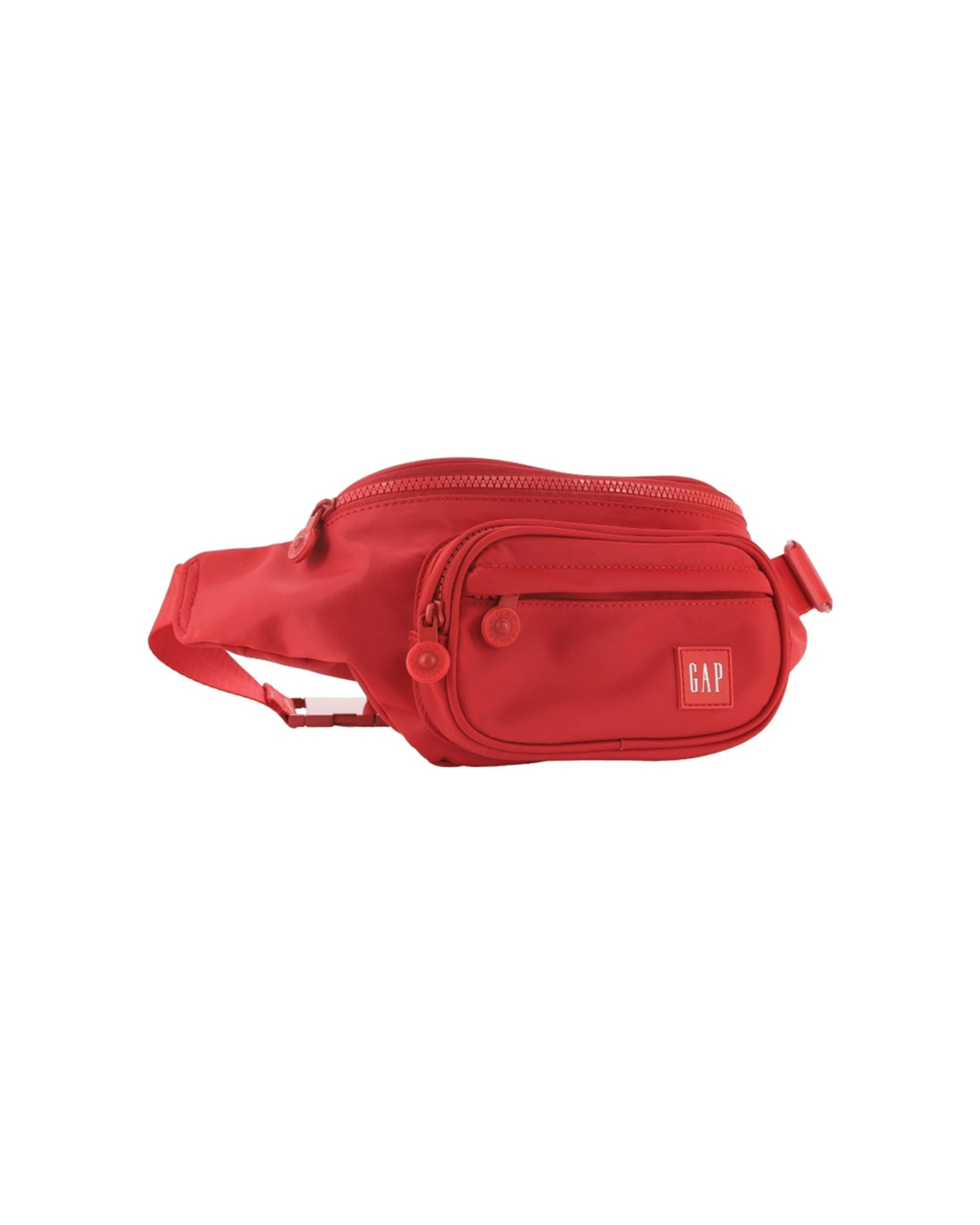3 GAP Unisex Travel Nylon Crossbody Sling/Waist Bum Bag/Belt Pack 38x15cm - Red, 3 of 6