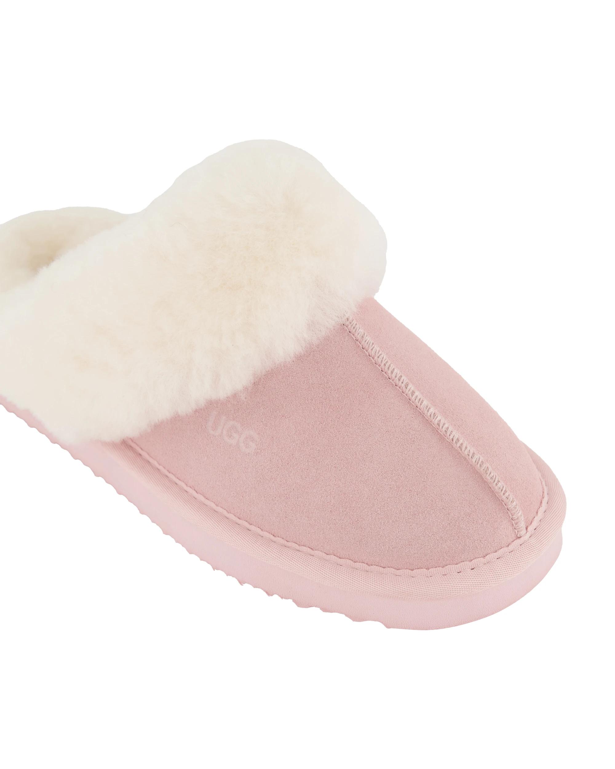 3 Sheepskin Elevated Scuffs Silvr Pink, 3 of 3