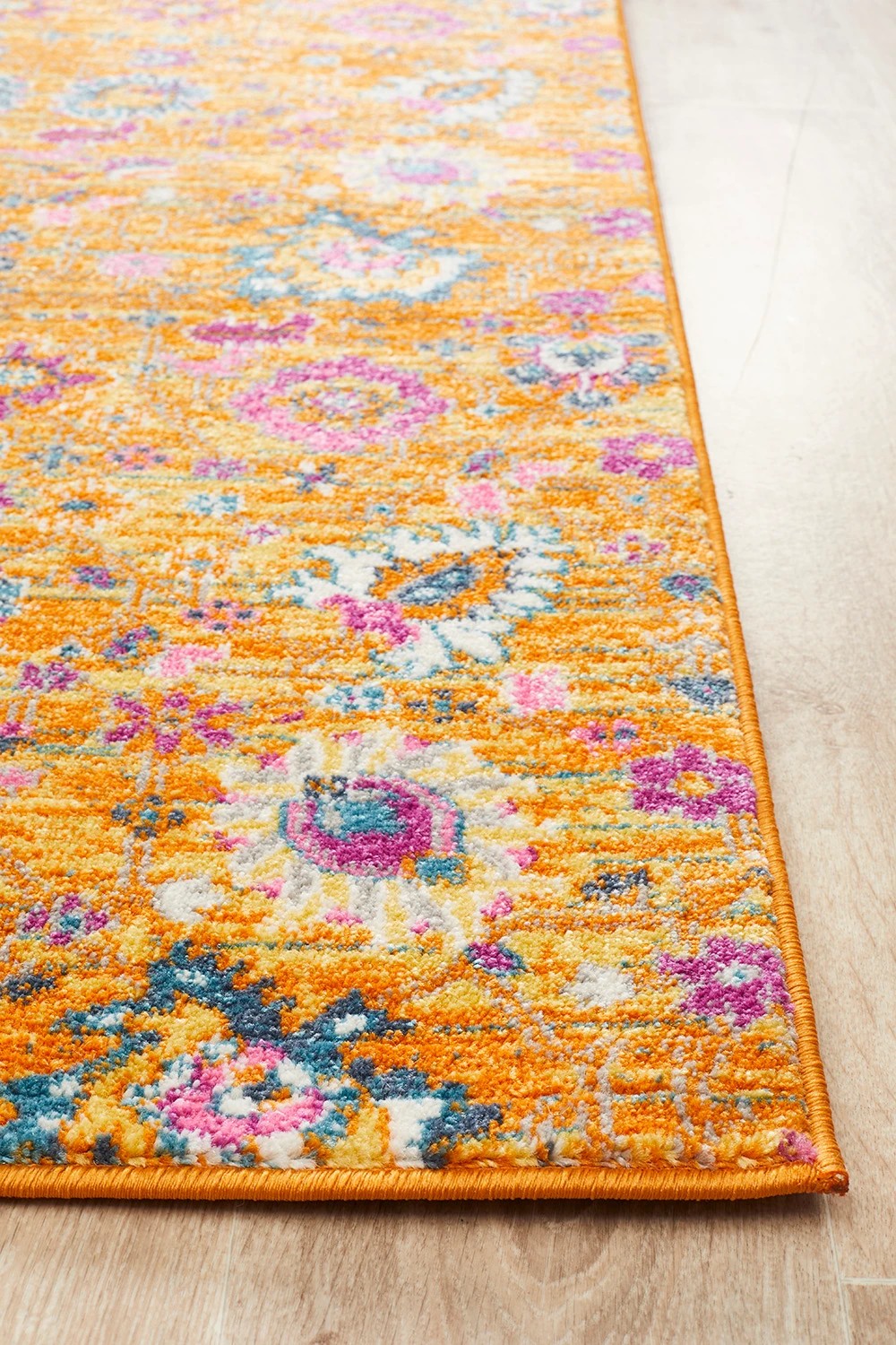 4 Common Ground Rugs Atlas 210 300x80cm - Medium Runner Power Loomed Pet Friendly Rug - Brown, 4 of 7