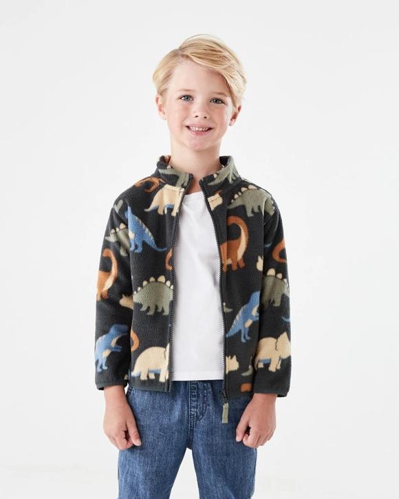 Fleece Zip Through Sweatshirt