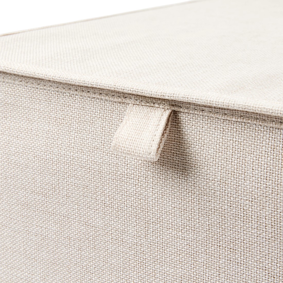 6 Linen Look 3 Tier Storage Unit - Beige, 6 of 6