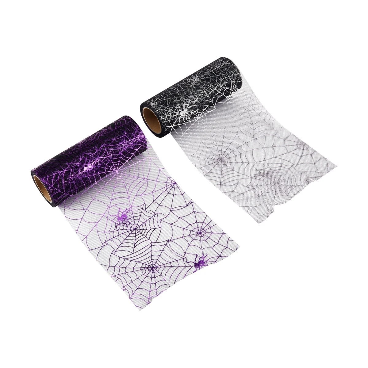 3 Halloween Craft Foil Tulle - Assorted, 3 of 3