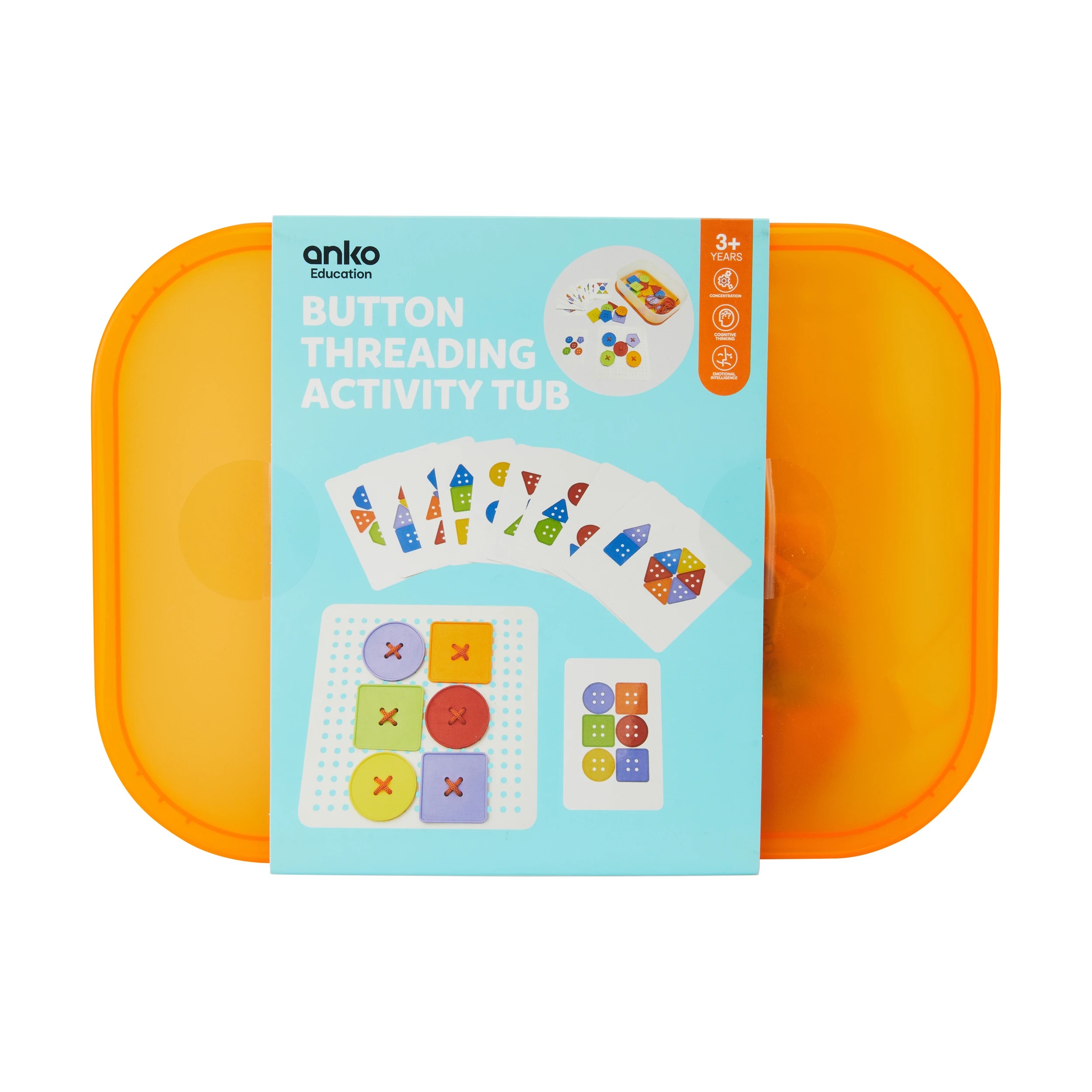 1 Button Threading Activity Tub, 1 of 6