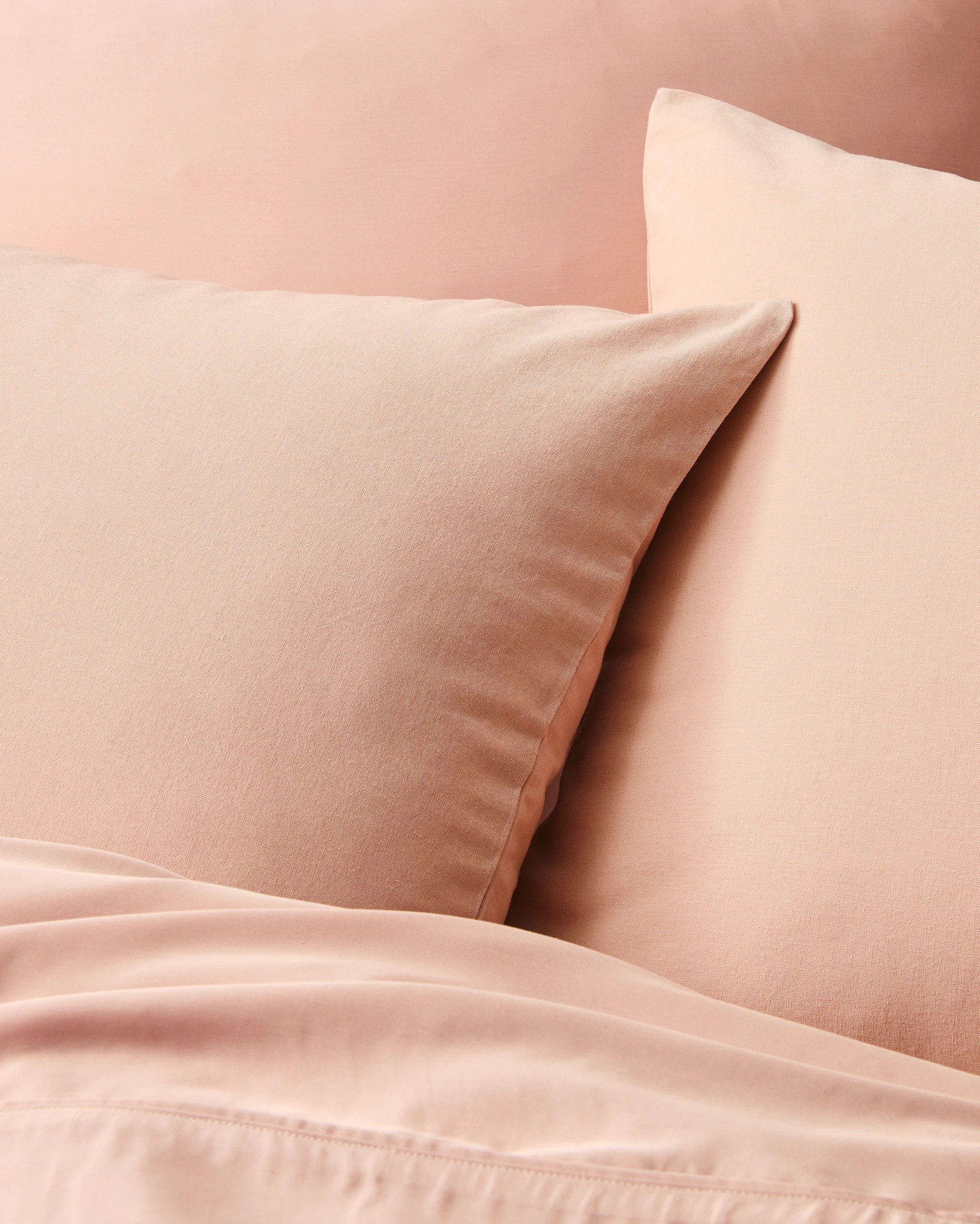 3 Target Laynie Linen/Cotton Quilt Cover Set - Queen Bed - Pink, 3 of 4