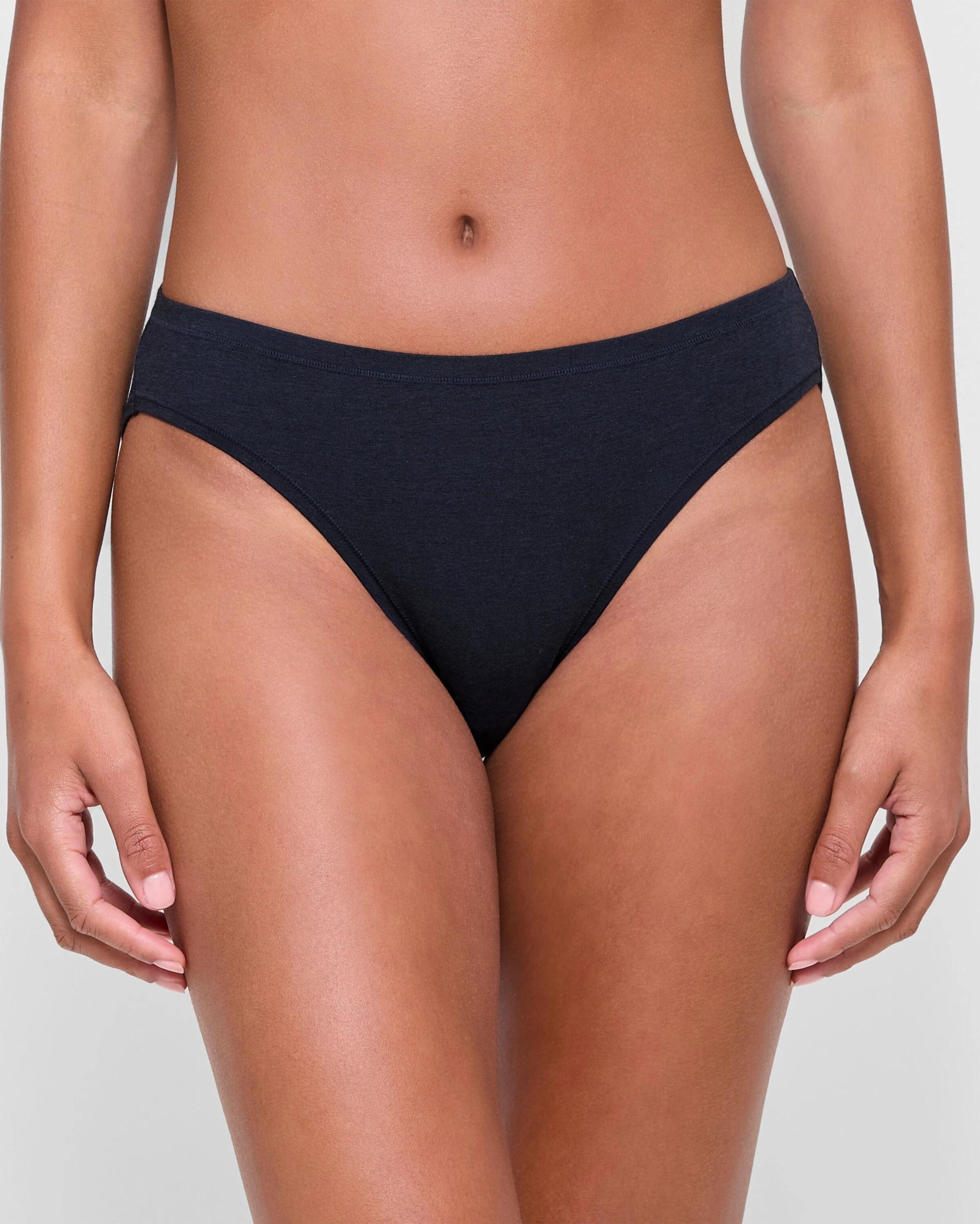 1 Target 2 Pack Bamboo Bikini Briefs NAVY BLAZER, 1 of 4