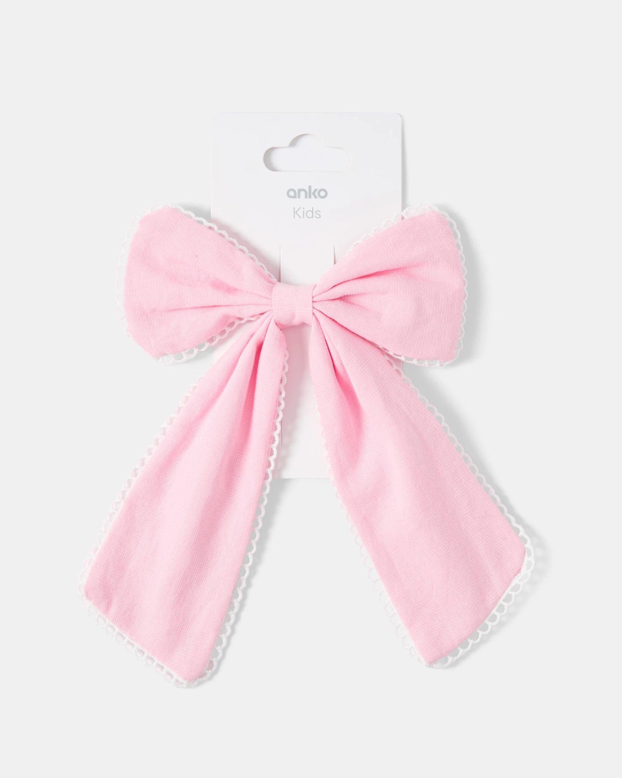 3 Pink Bow Hair Clip, 3 of 3