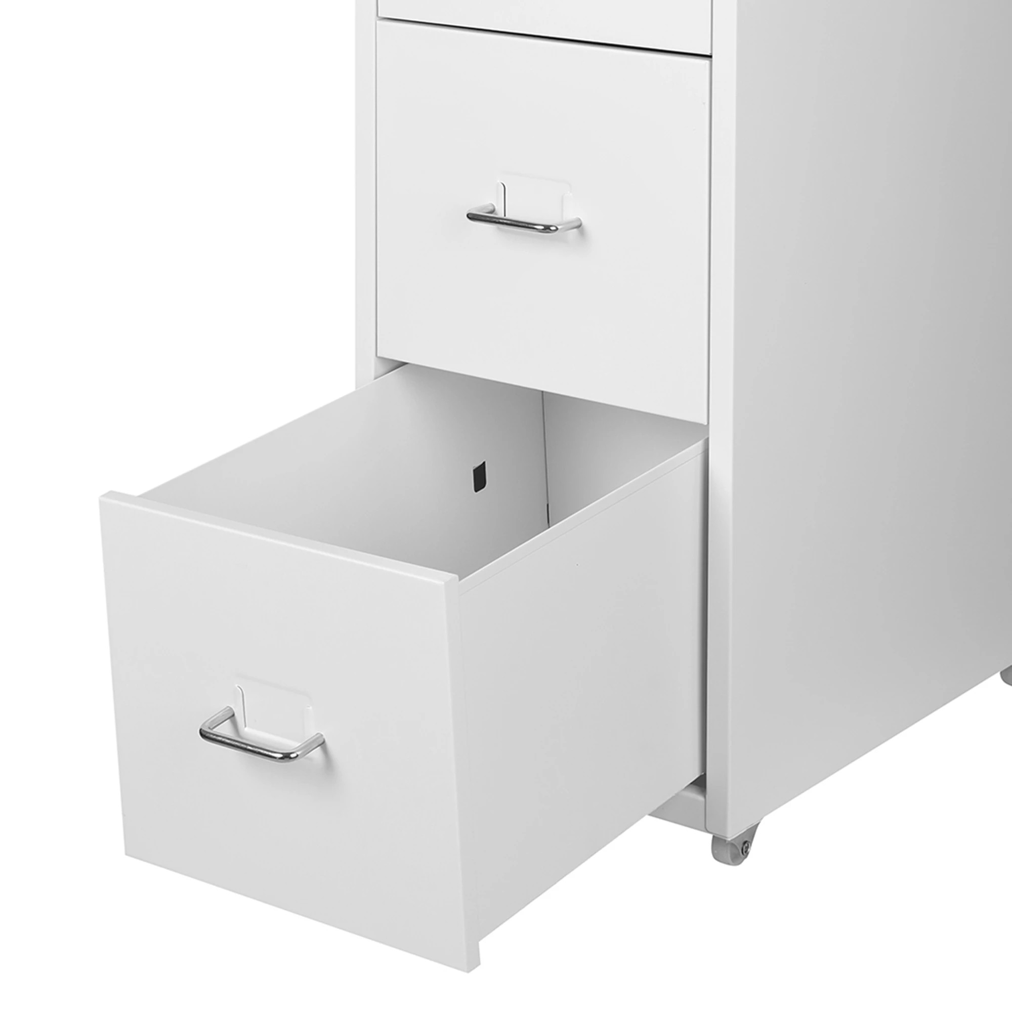 6 Levede 4 Drawer Office Cabinet - White, 6 of 7