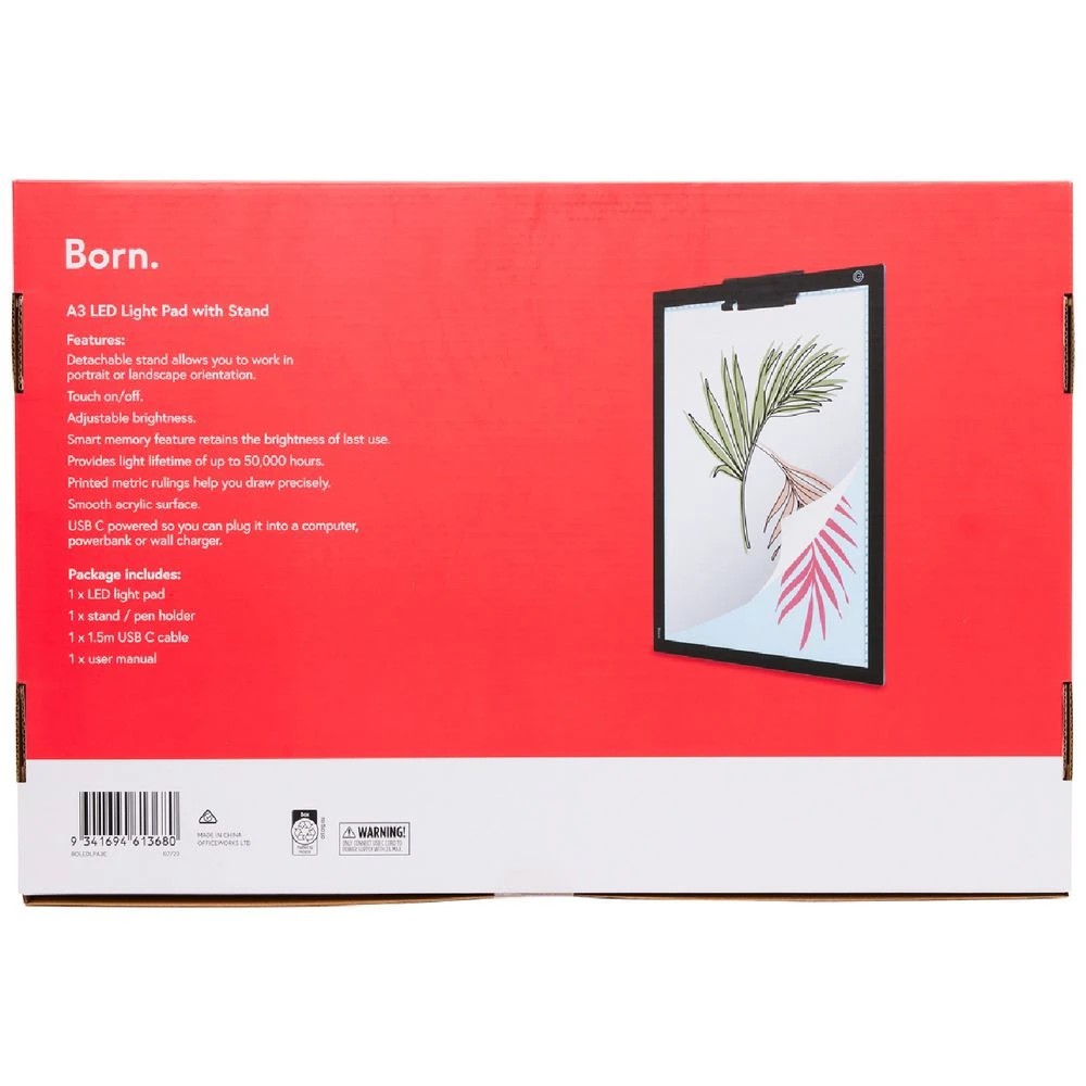 2 Born A3 LED Light Pad with Stand, 2 of 8
