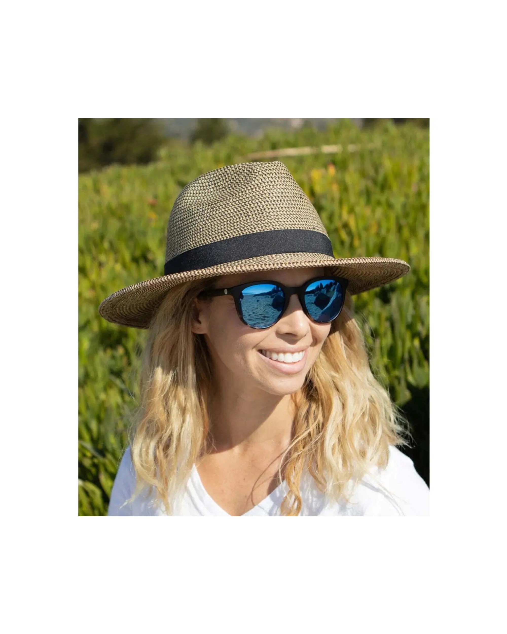 2 Sunday Afternoons Havana Hat Medium Breathable Adjustable Tweed - Brown, 2 of 2