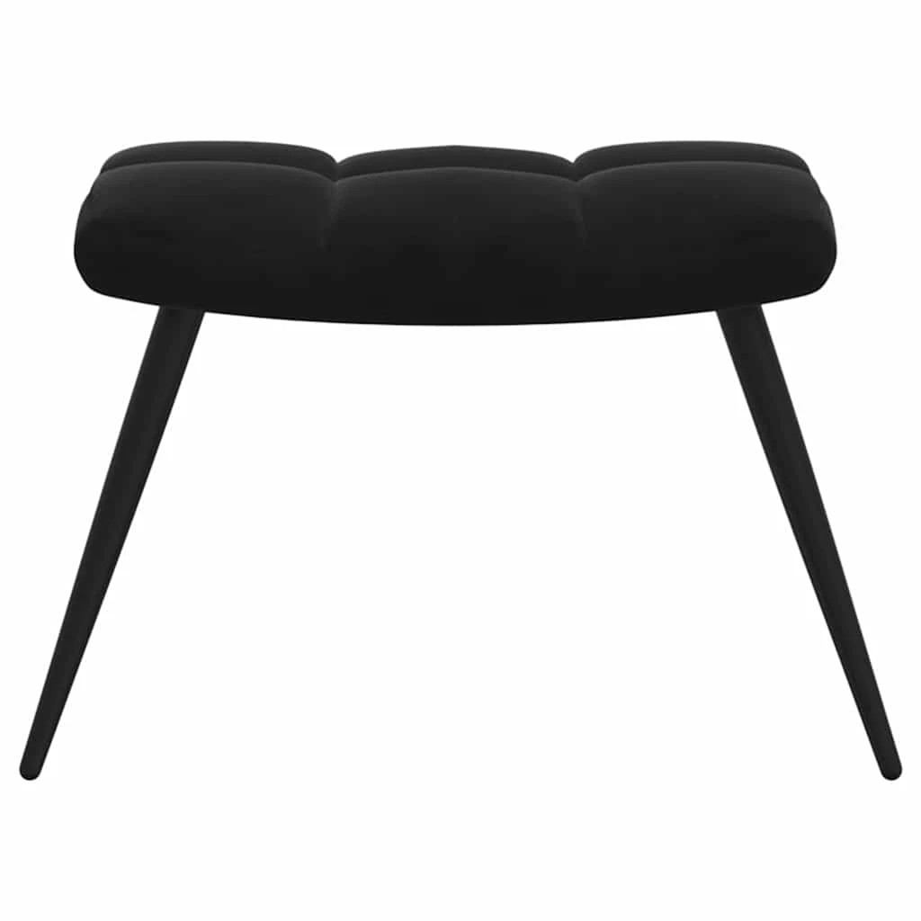 9 Vidaxl Relaxing Chair With Stool, Relaxing Chairs With Stools - Black, 9 of 10
