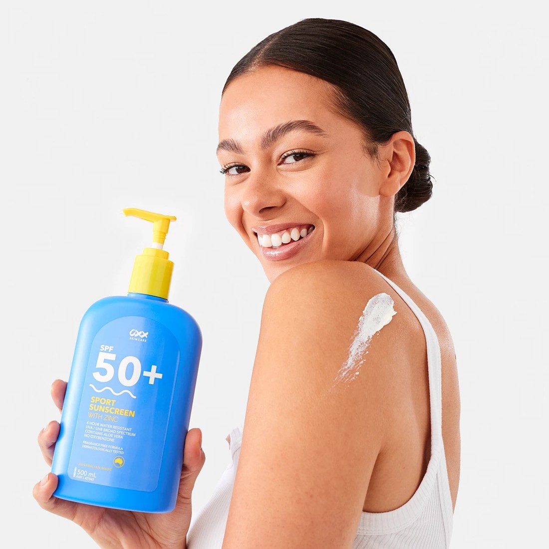 6 OXX Skincare SPF 50+ Sport Sunscreen 500ml - Zinc and Aloe Vera, 6 of 10
