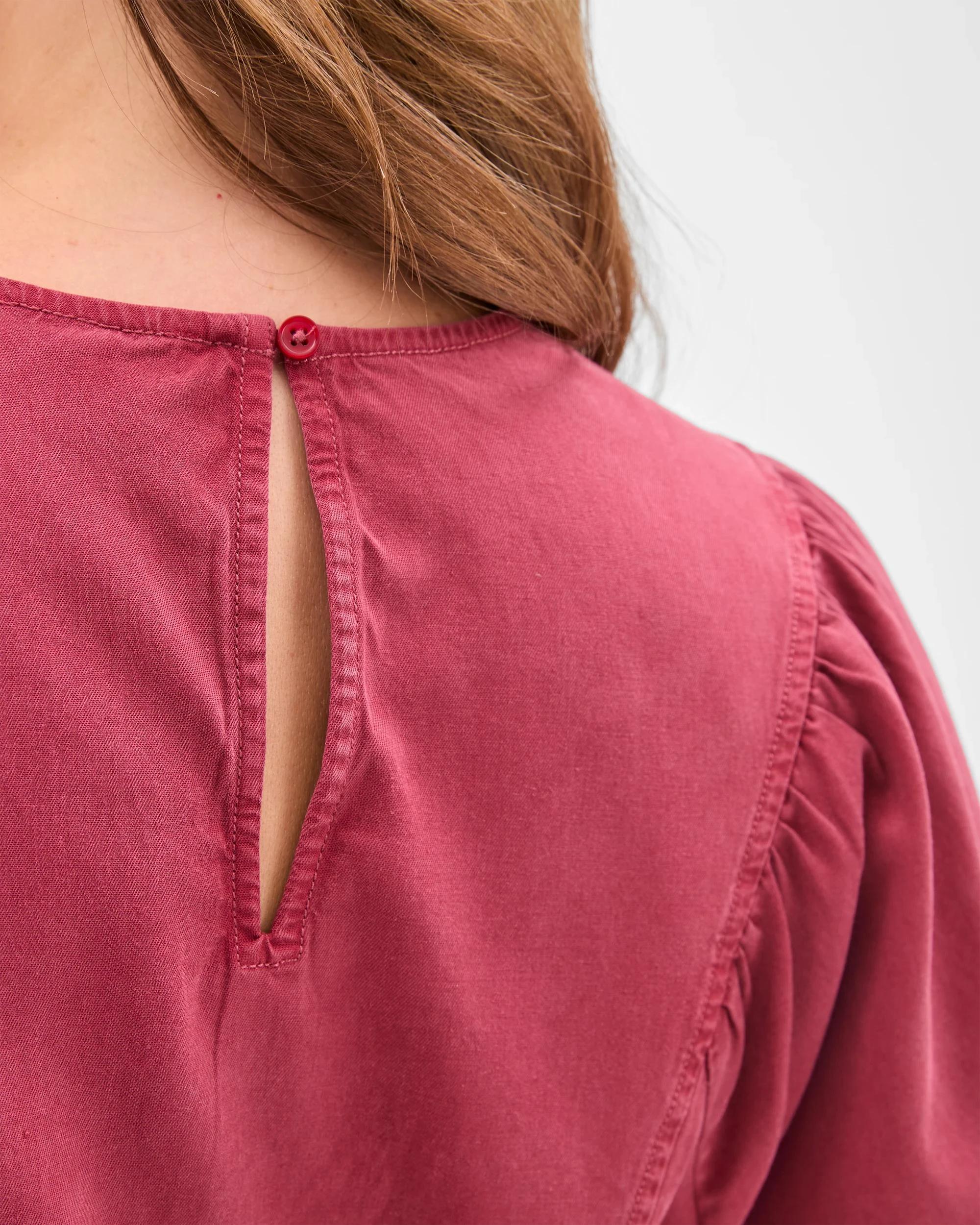 7 Target Woman 3/4 Length Sleeve Princess Blouse MULBERRY, 7 of 7