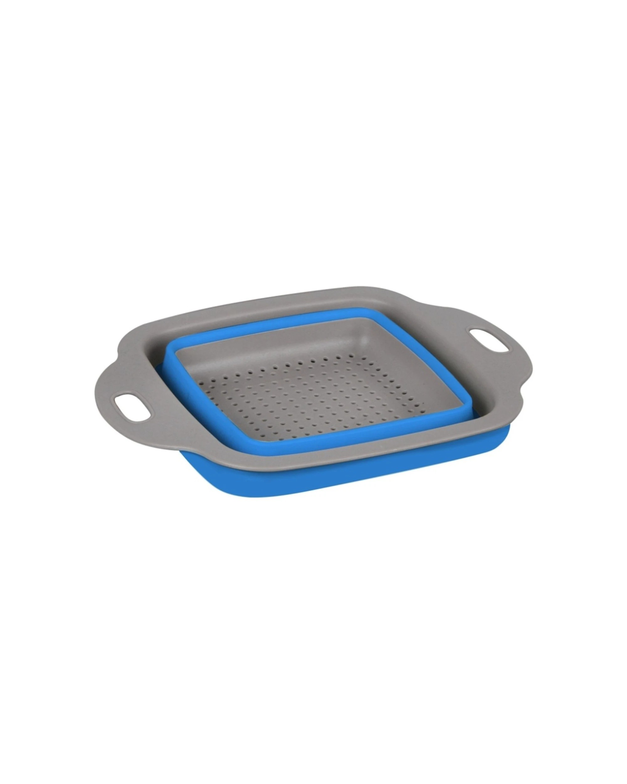6 Wildtrak Expanda Foldable Strainer Camping Kitchen Accessory PP TPR - Blue, 6 of 6