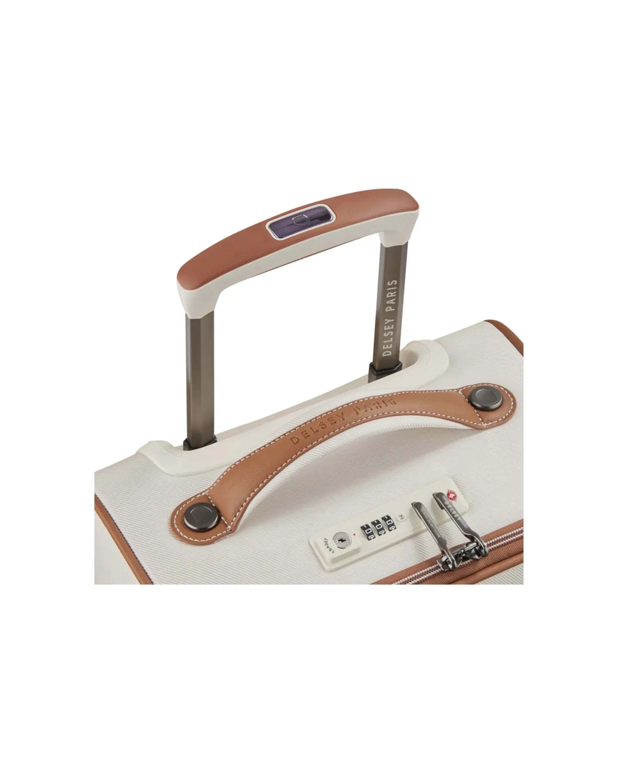 6 Delsey Chatelet Air 2.0 40 cm Underseater Case Laptop Pocket TSA Lock USB Port Angora - White, 6 of 8