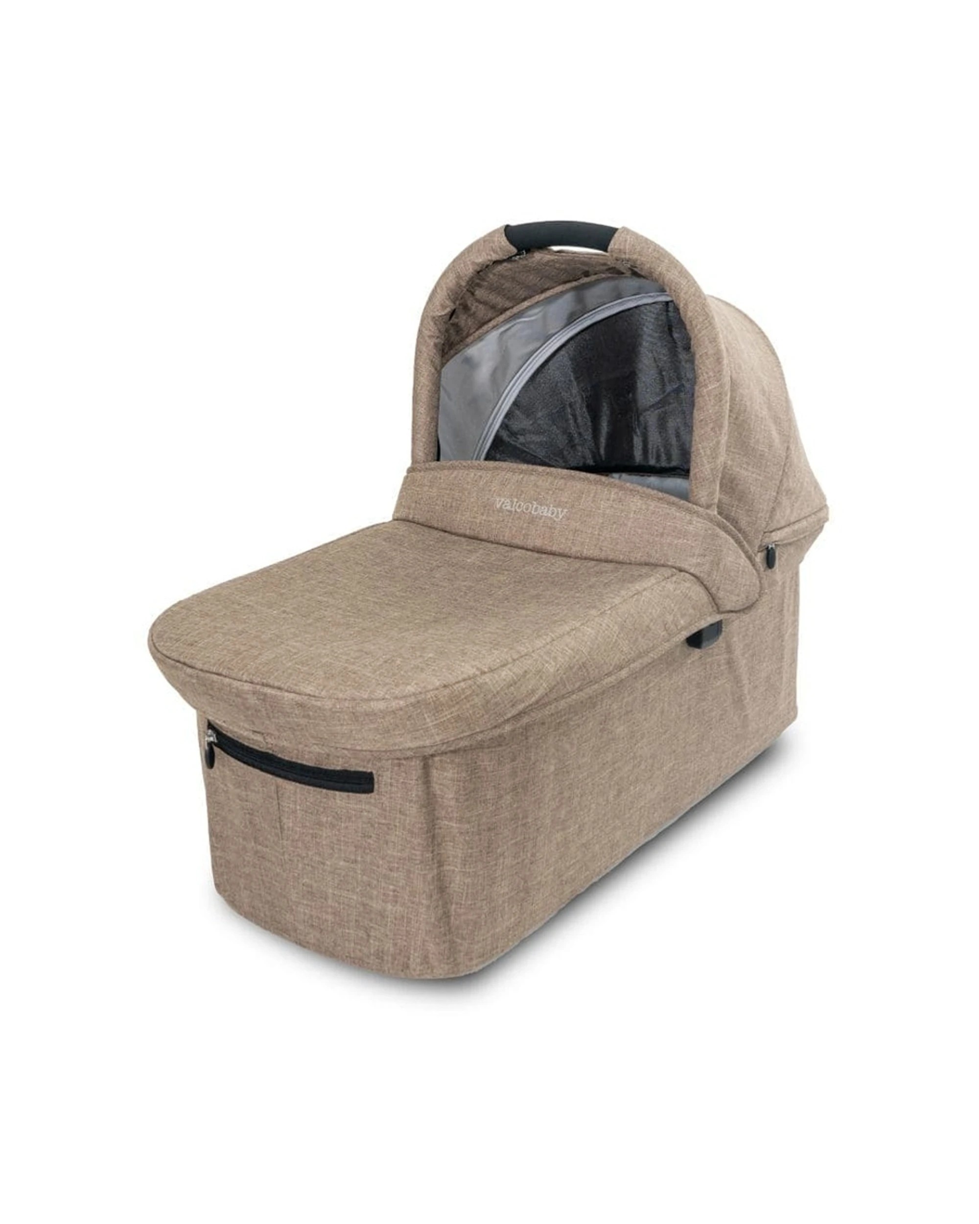 1 Valcobaby Trend 4 Ultra Pram Stroller Bassinet Adjustable Hood Security - Beige, 1 of 2
