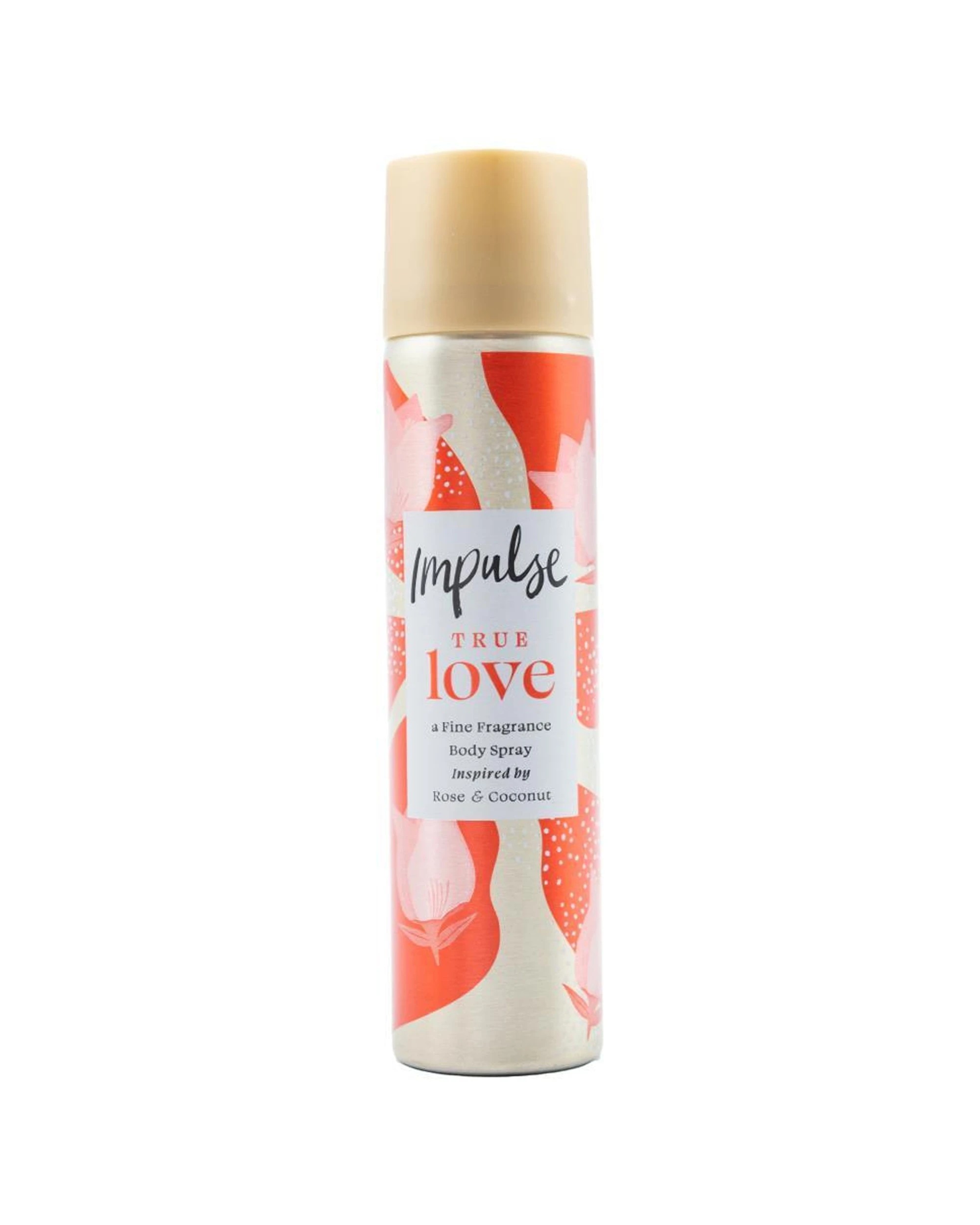 1 Impulse Body Spray True Love Inspired By Rose And Coconut Fragrance 75ml - Multi, 1 of 2