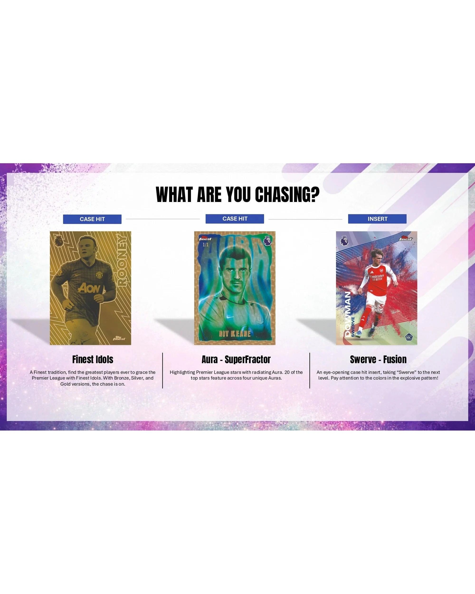5 Topps 2025/2026 Finest Premier League EPL Soccer Hobby Box, 5 of 9