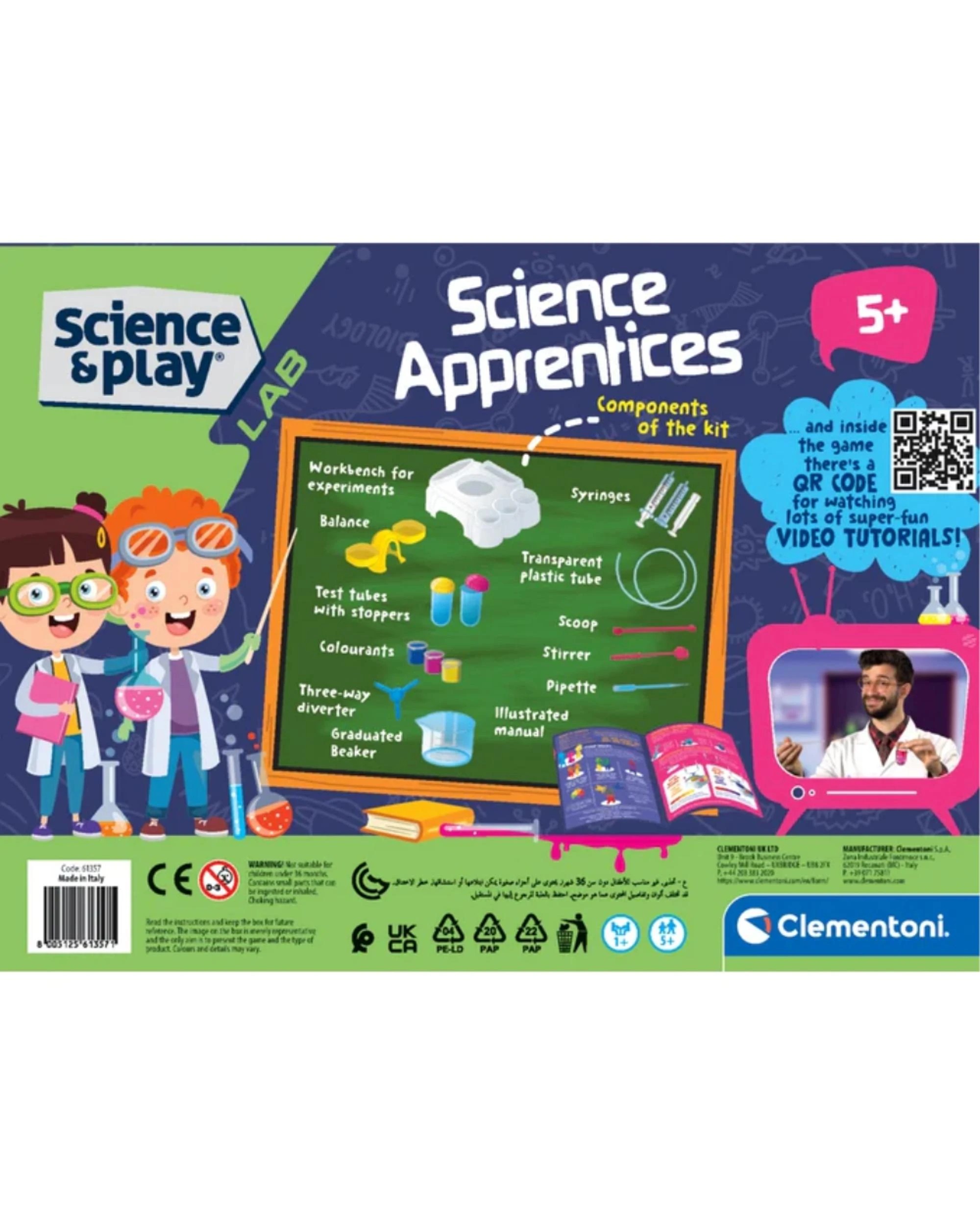 4 Clementoni Science and Play Science Apprentices, 4 of 4