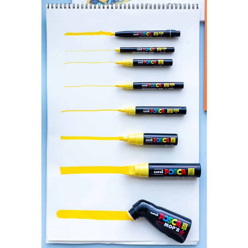 8 Posca PC-5M Paint Marker Purple 4 Pack, 8 of 10