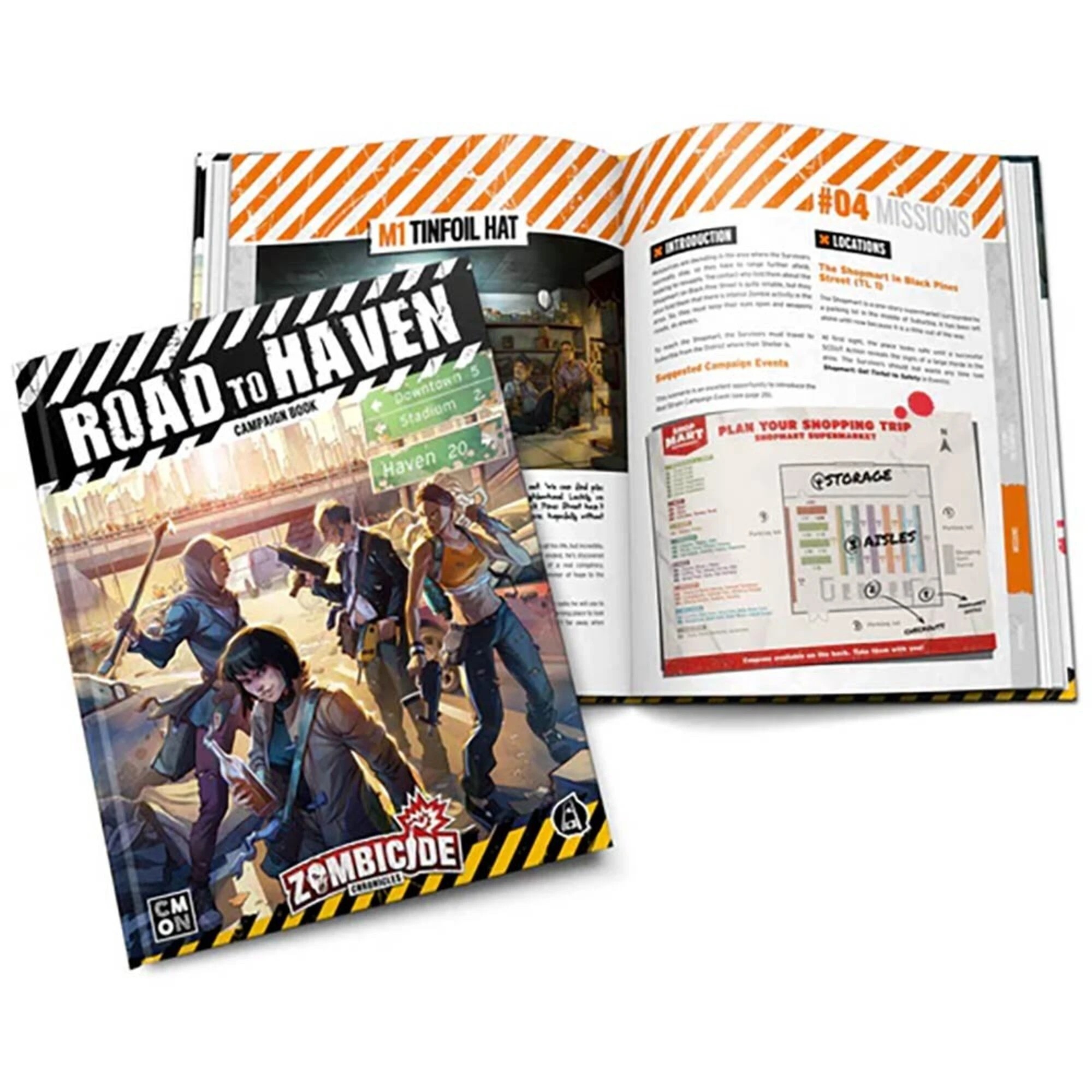 2 Zombicide: Chronicles Roleplaying Game - Road to Haven Campaign Book, 2 of 2