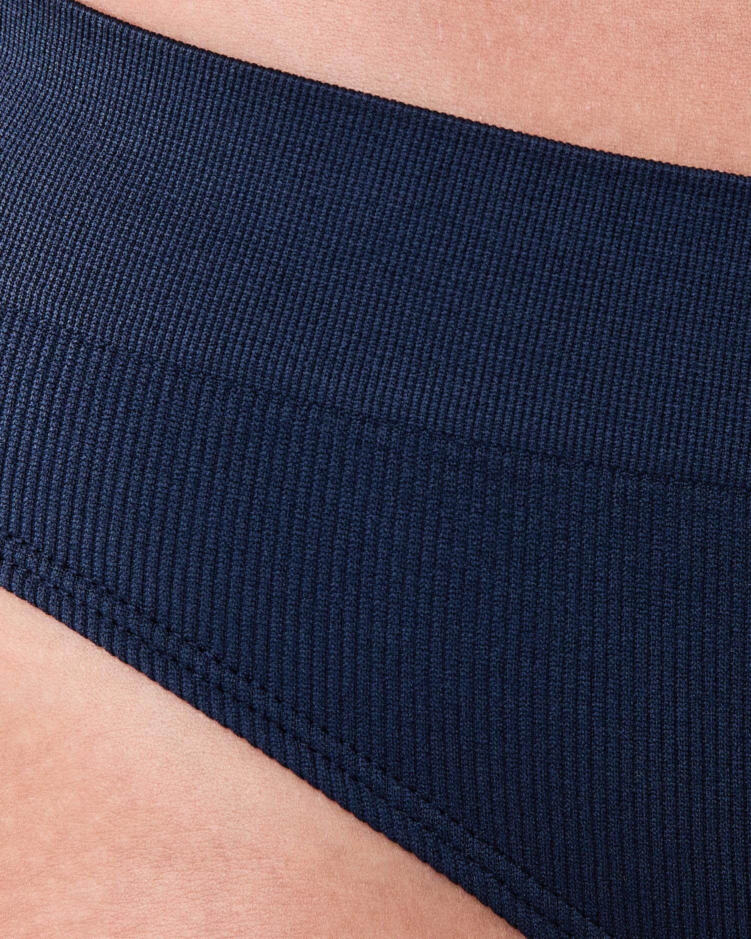 8 3 Pack Ribbed Seamfree Hi-Waist Bikini Briefs Rq Pk Nb, 8 of 8