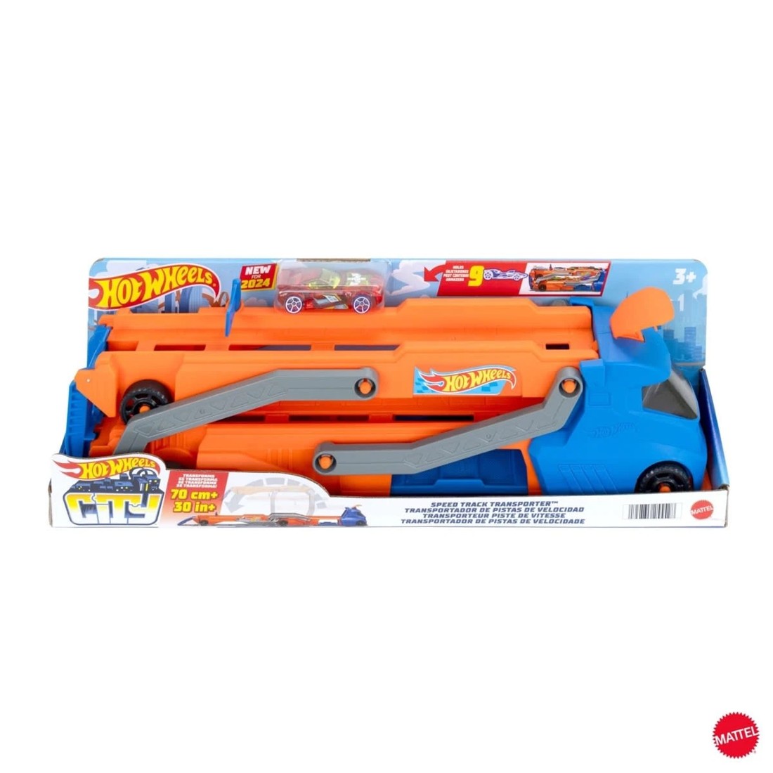 1 Hot Wheels City Speed Track Transporter, 1 of 5