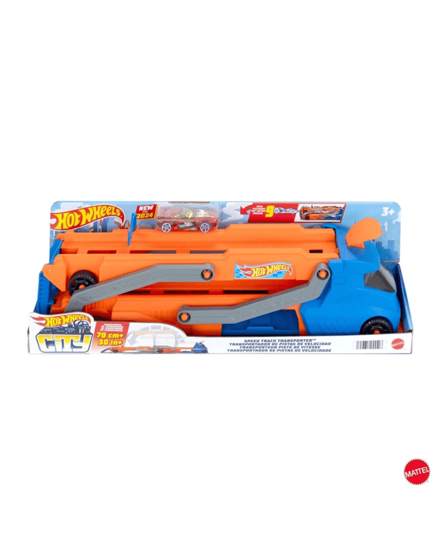 Hot Wheels City Speed Track Transpo