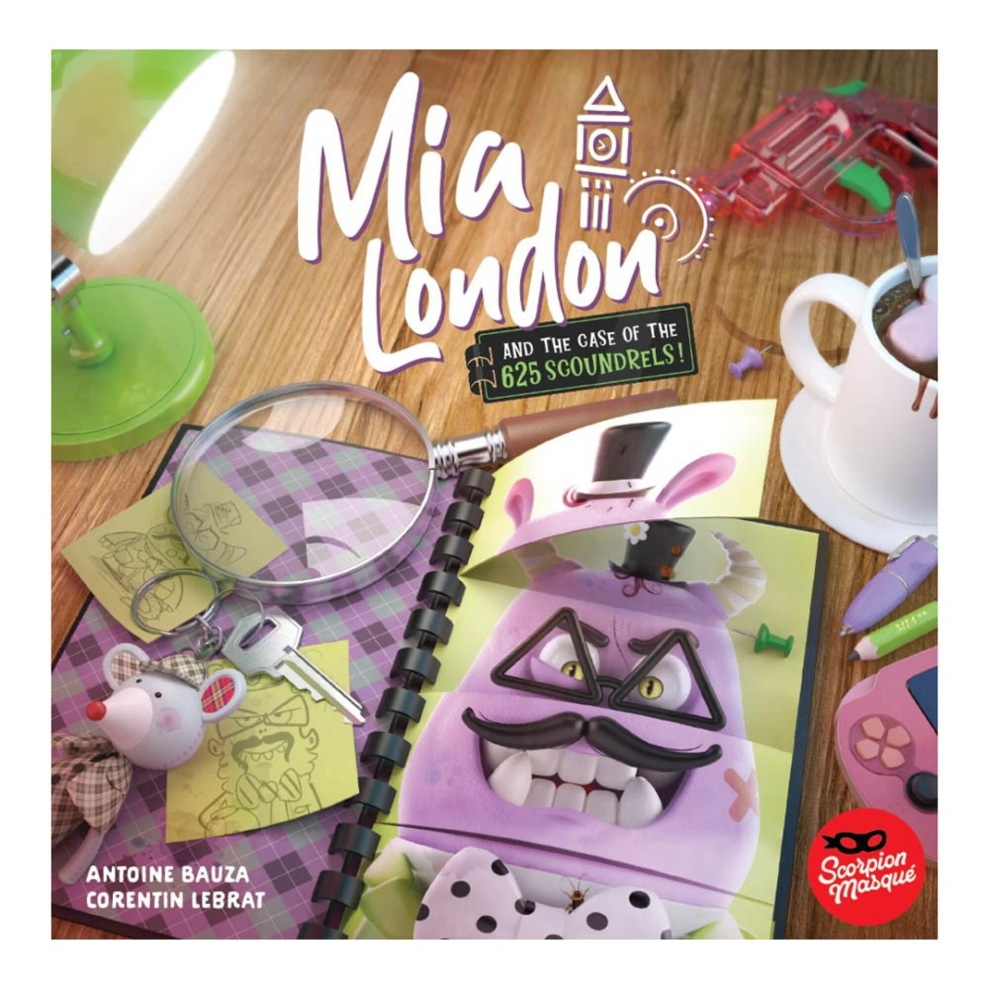 1 Mia London and the Case of the 625 Scoundrels Board Game, 1 of 1