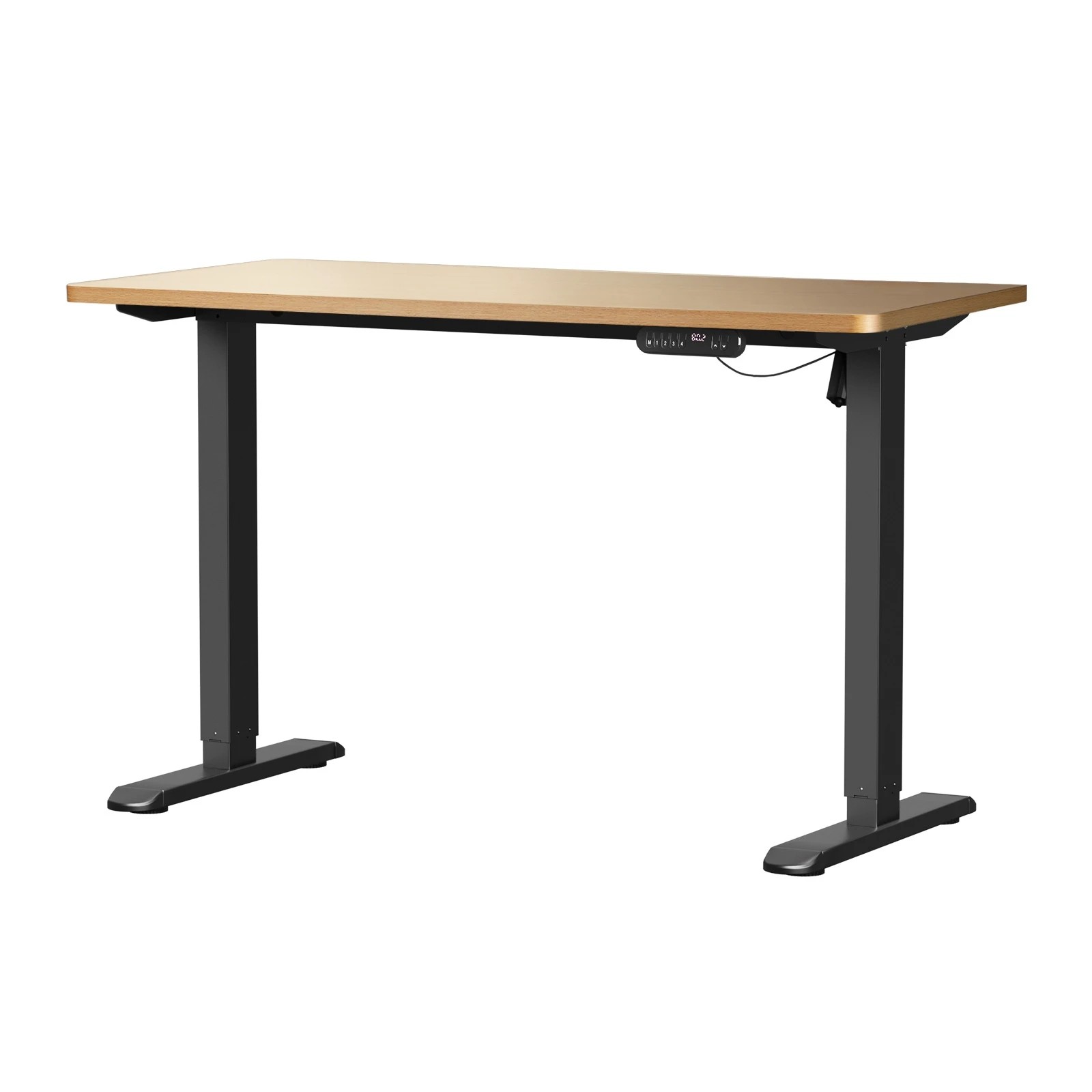 1 Oikiture 120cm Electric Standing Desk Single Motor Height Adjustable Sit Stand Table
 - Multi, 1 of 4
