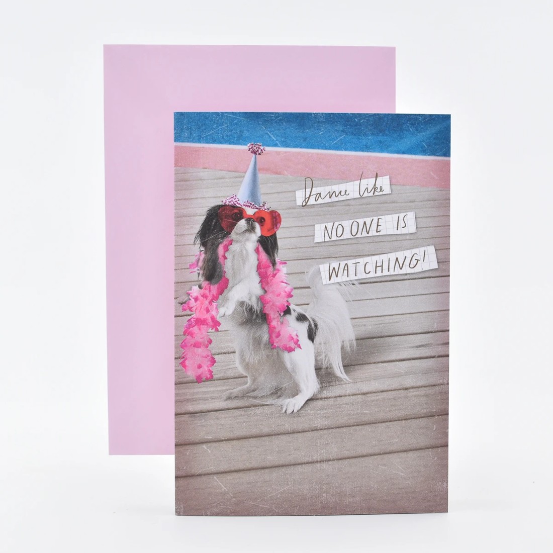 2 Hallmark Birthday Card - Dog with Party Hat, 2 of 3