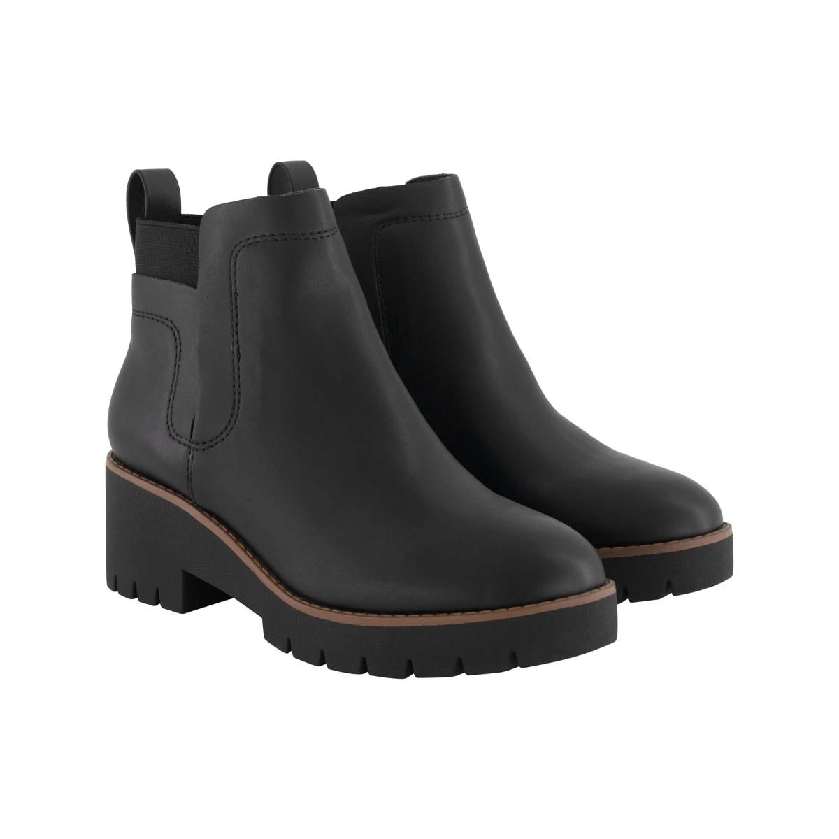 4 Gusset High Heel Boots Black, 4 of 4