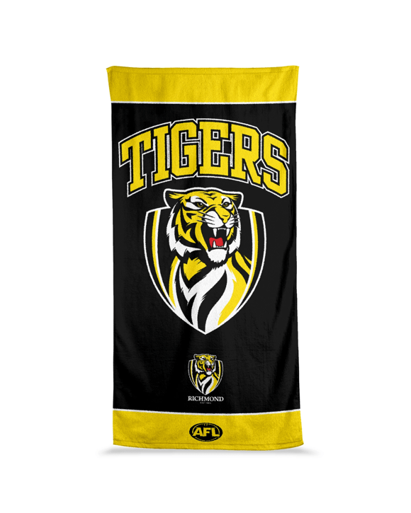 AFL Richmond Tigers Cotton Beach Towel