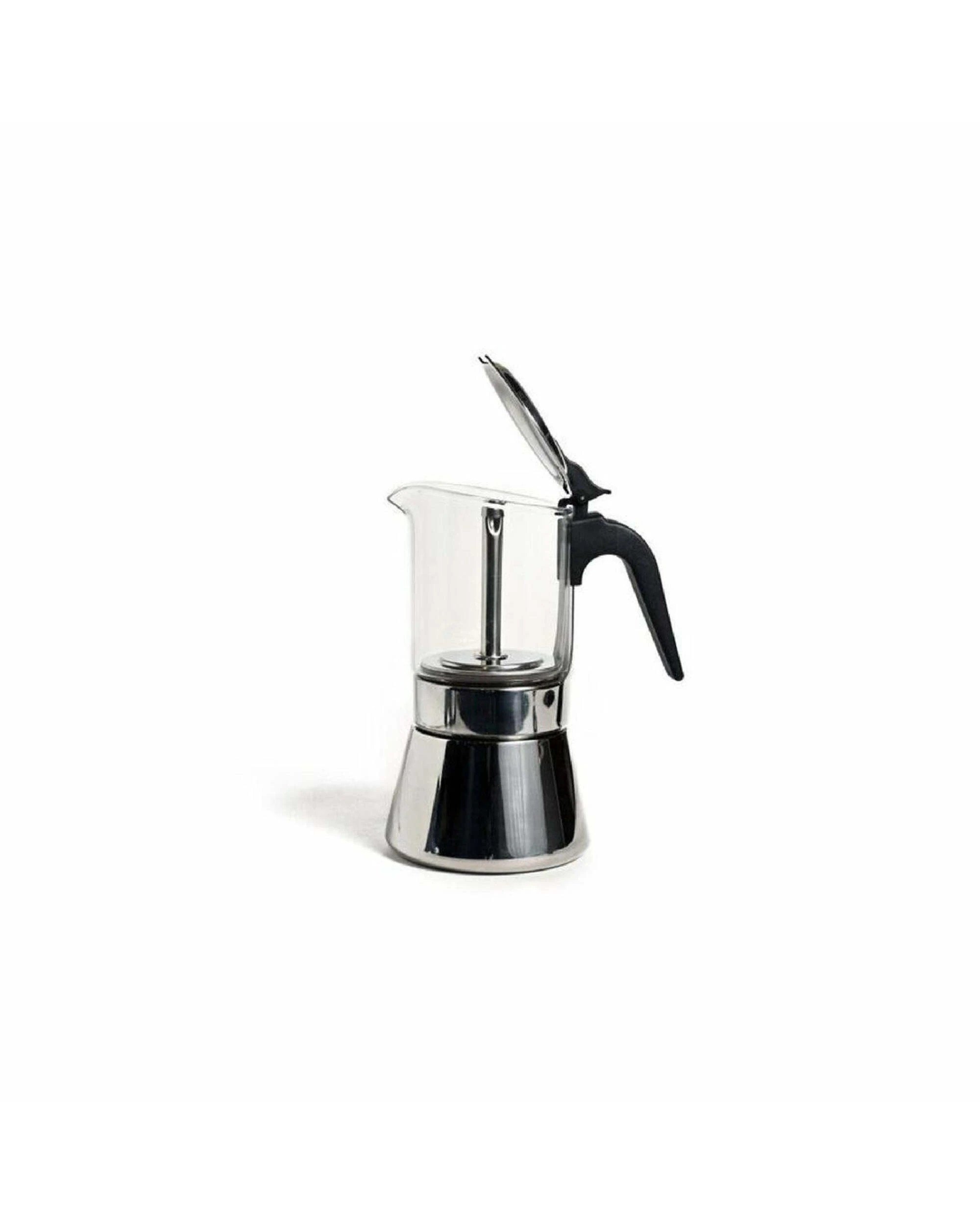 3 Coffee Culture Heavy Duty Moka Pot 6 Cup Stainless Steel, 3 of 3