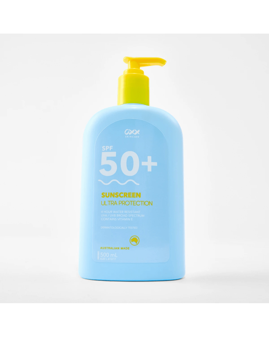 1 OXX Skincare SPF 50+ Ultra Protection Sunscreen Lotion 500ml - Vitamin E, 1 of 10