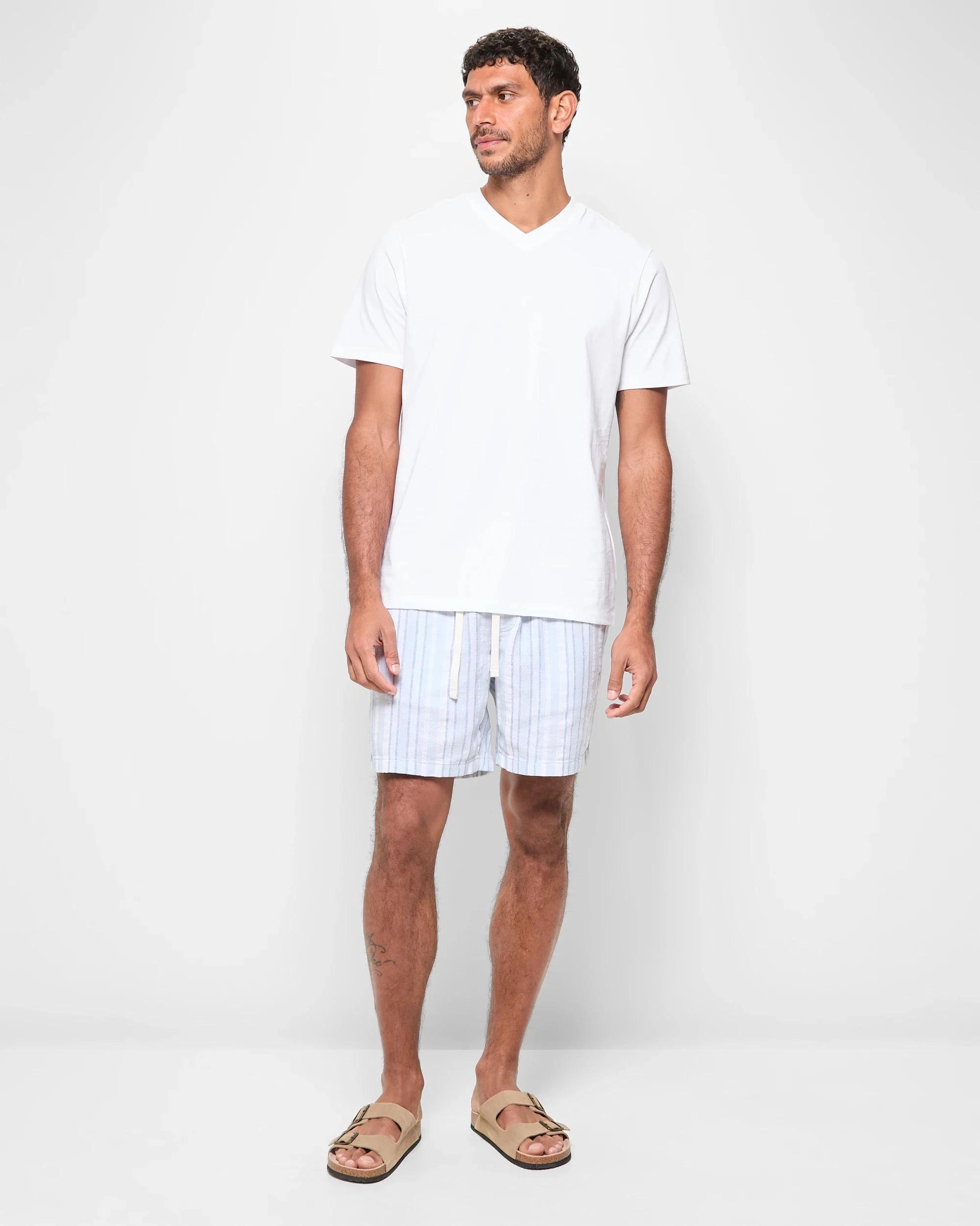 2 Target Australian Cotton V-Neck T-Shirt WHITE, 2 of 5