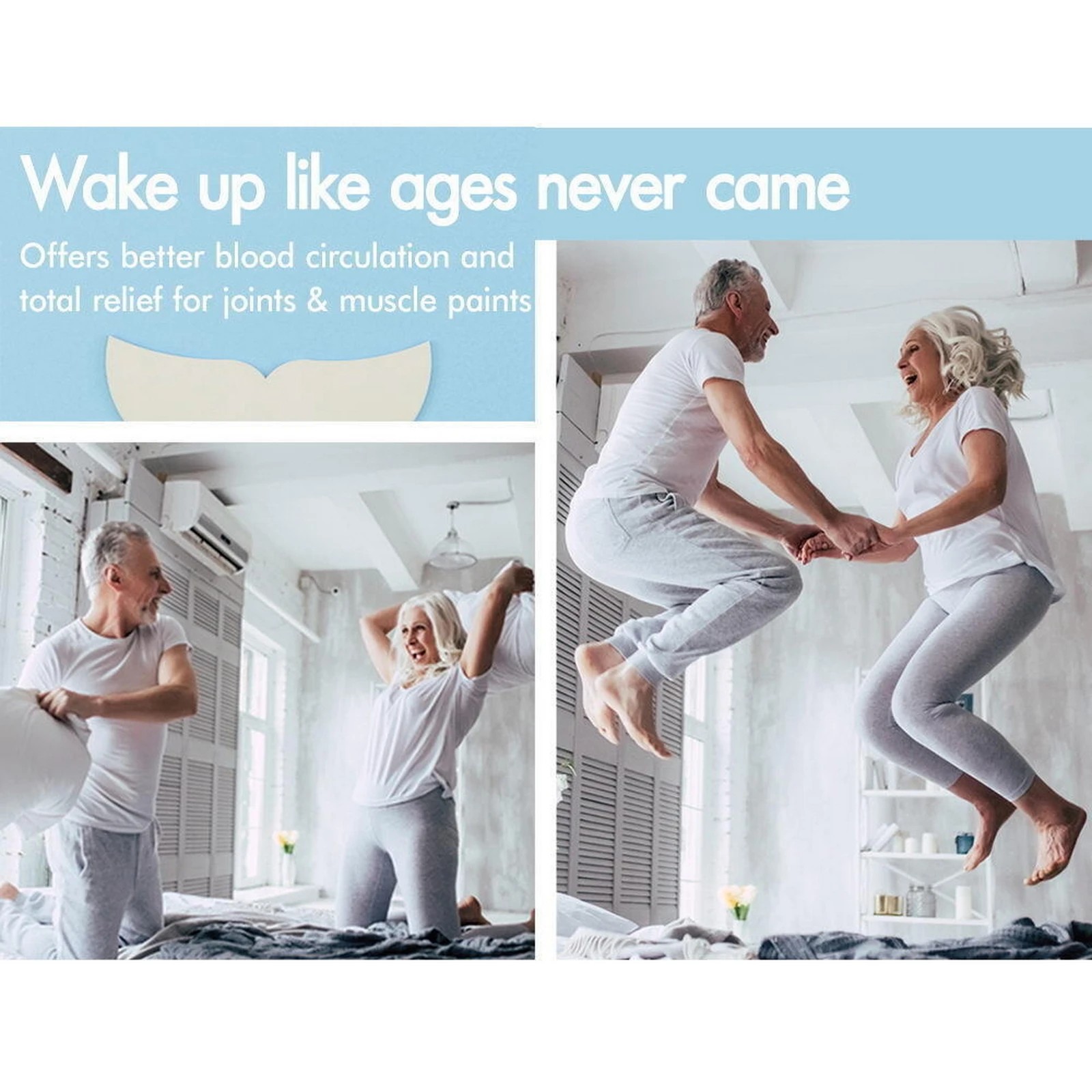 3 Starry Eucalypt 8cm Memory Foam Mattress Topper 7-Zone Graphite - King Bed, 3 of 10